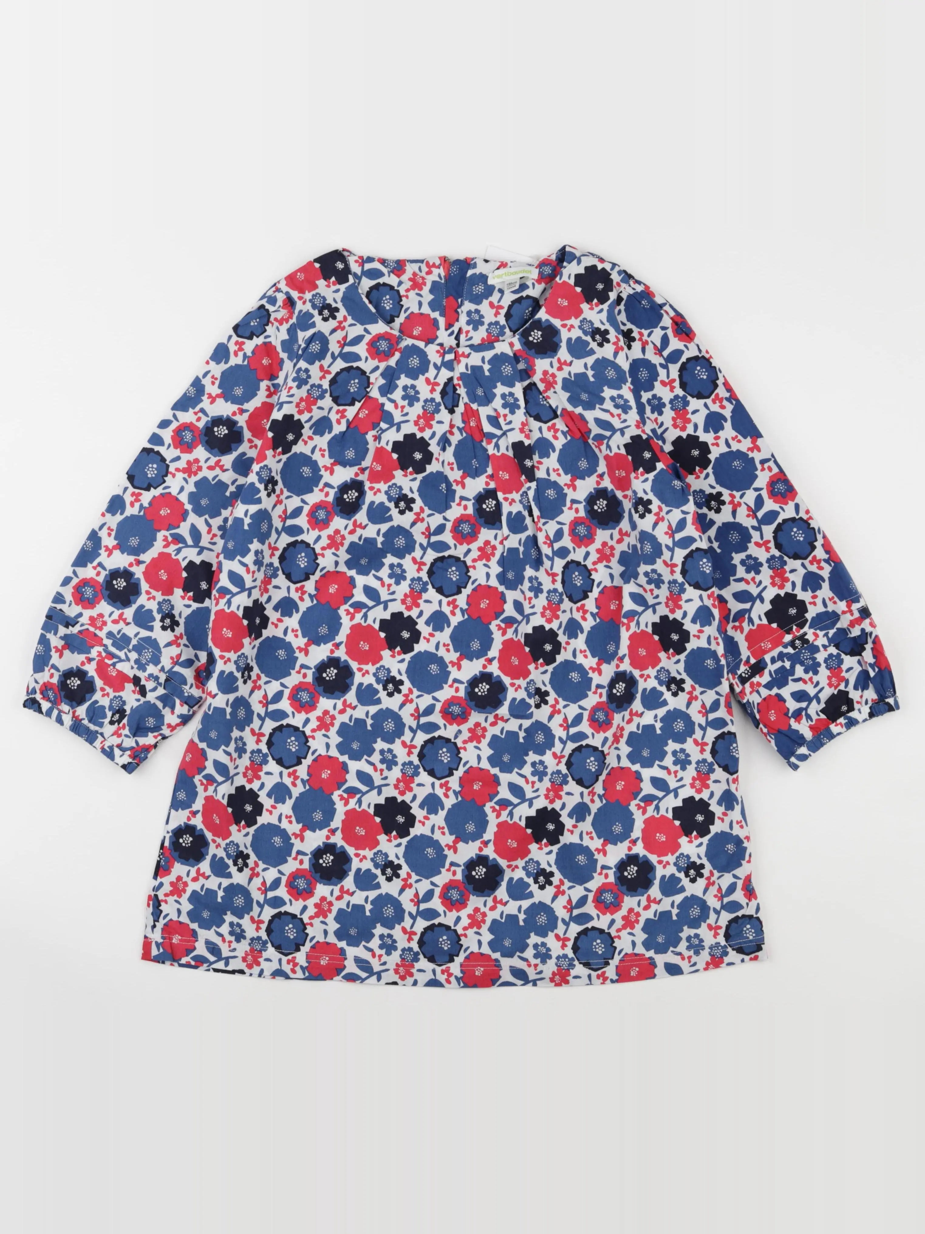 Vertbaudet - blouse multicolore - 12 ans