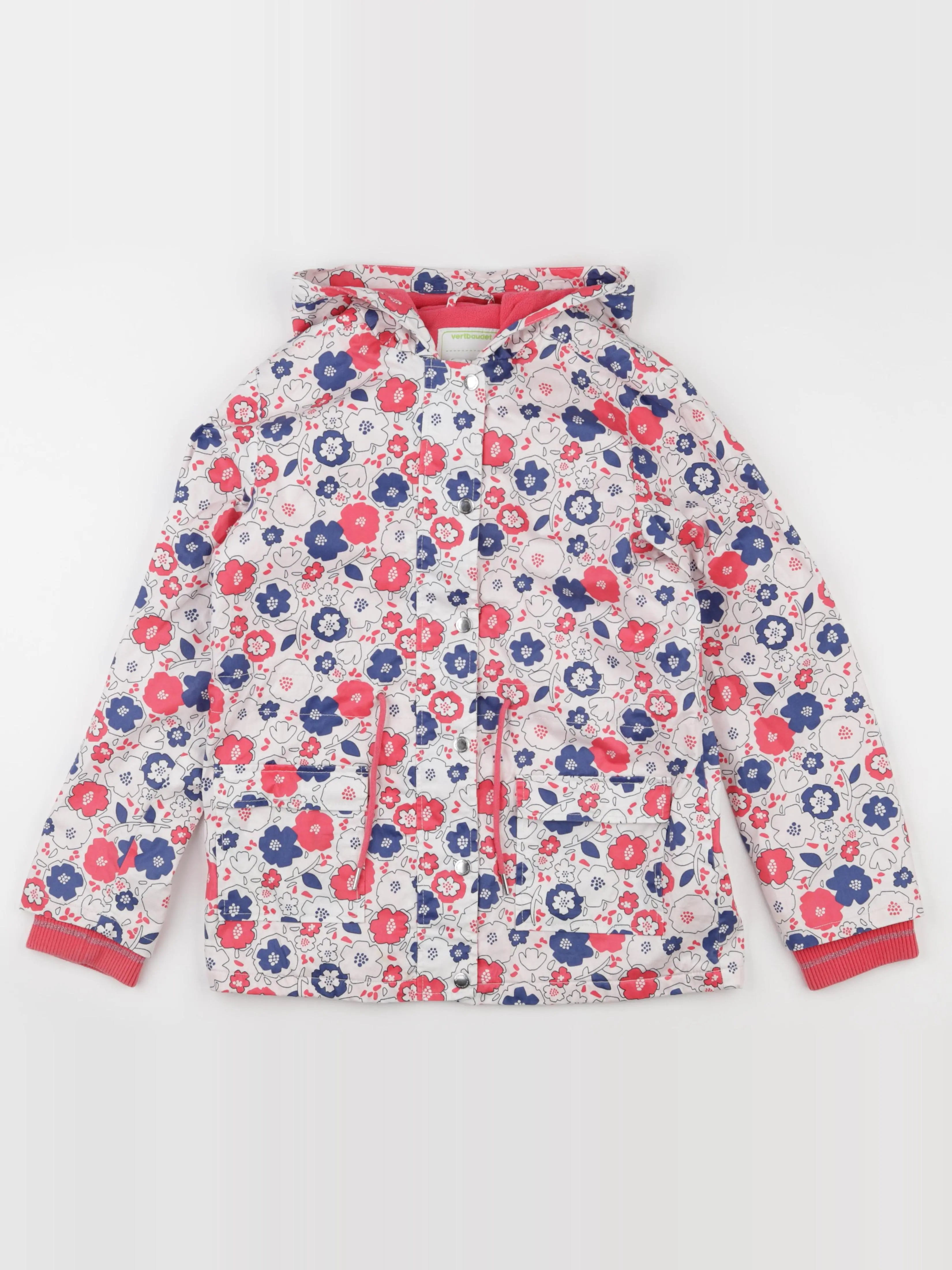 Vertbaudet - veste doublé multicolore - 12 ans