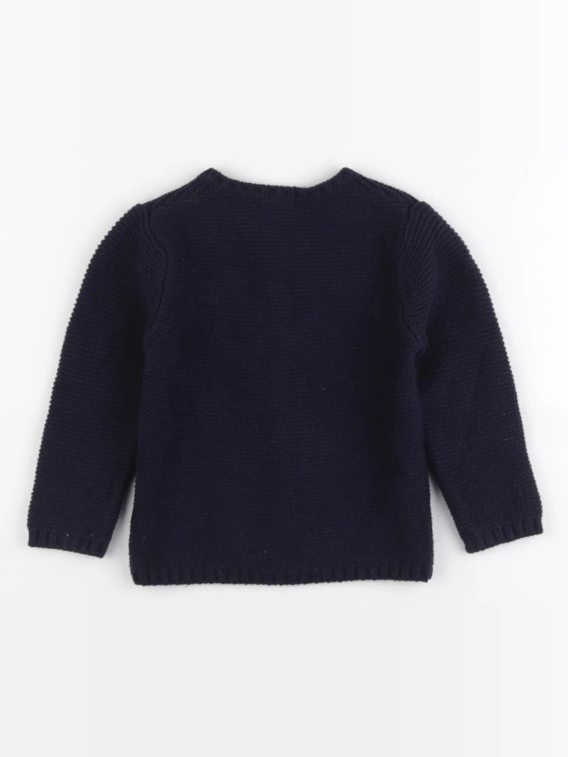 Boutchou - gilet bleu - 36 mois