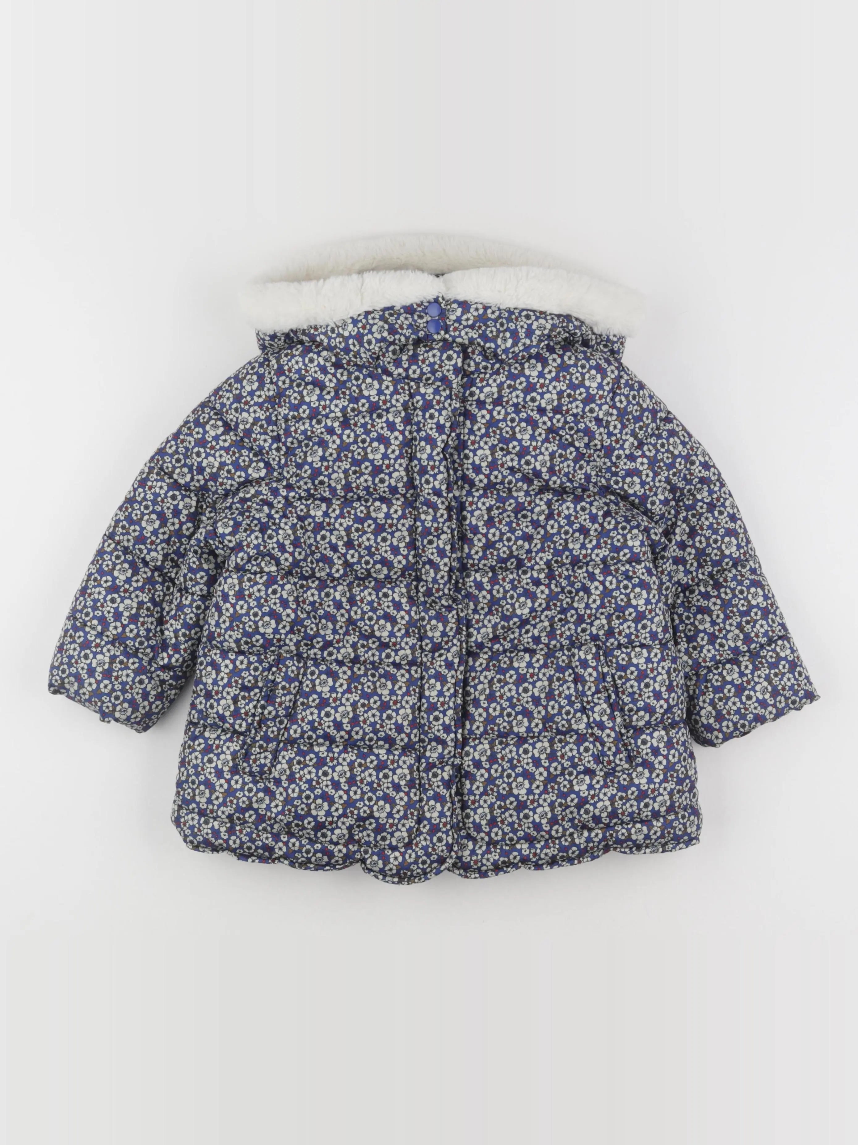 Boutchou - doudoune bleu - 36 mois