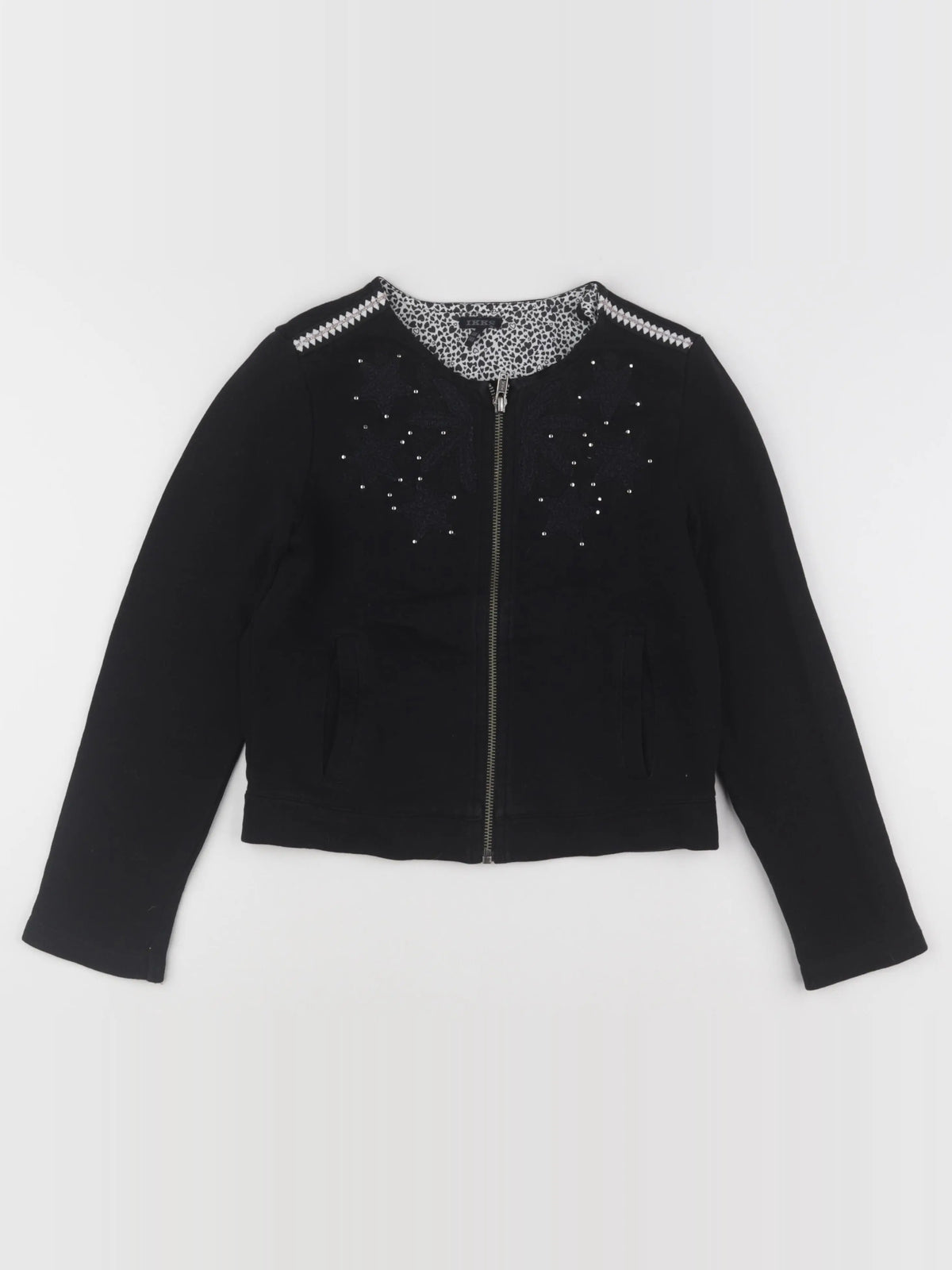 IKKS - gilet noir - 10 ans