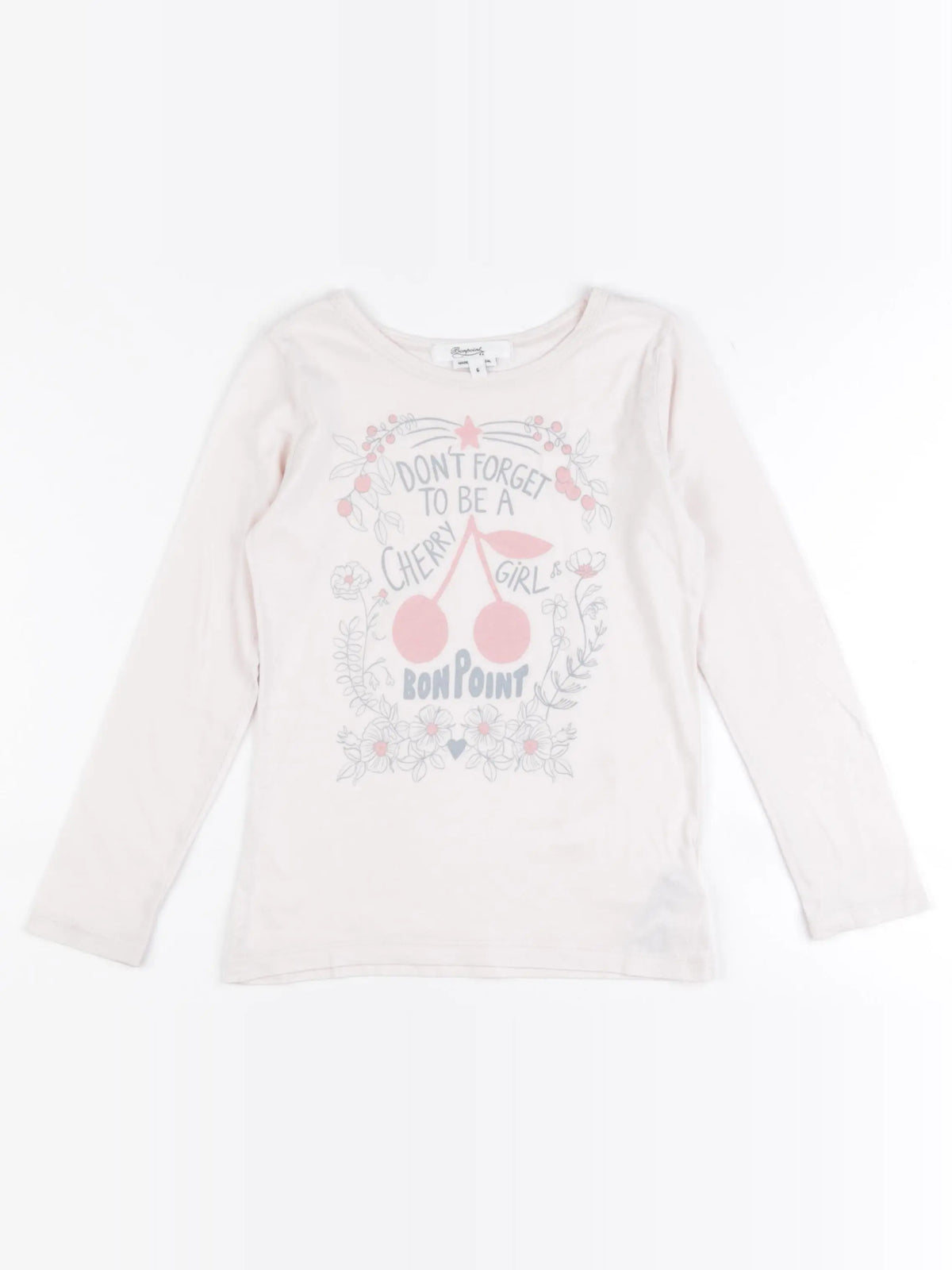 Bonpoint - tee-shirt rose - 6 ans