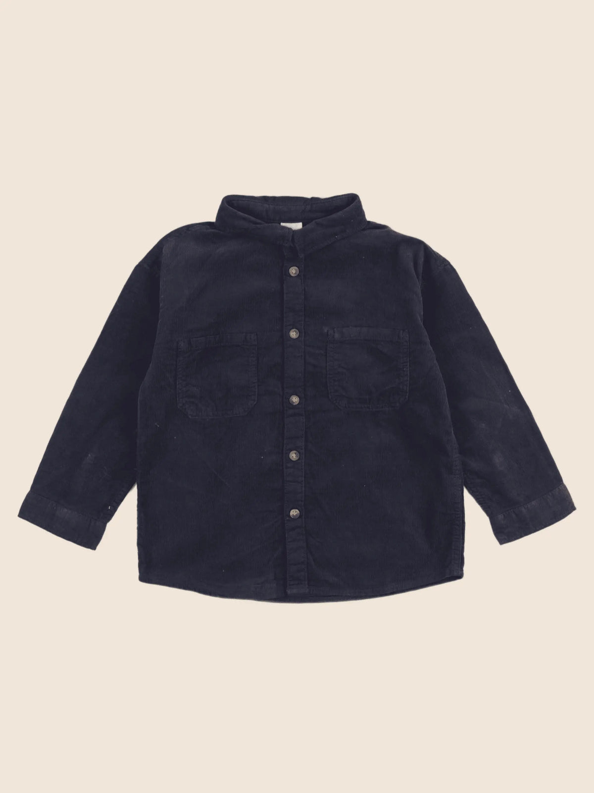 H&M - chemise noir - 18/24 mois