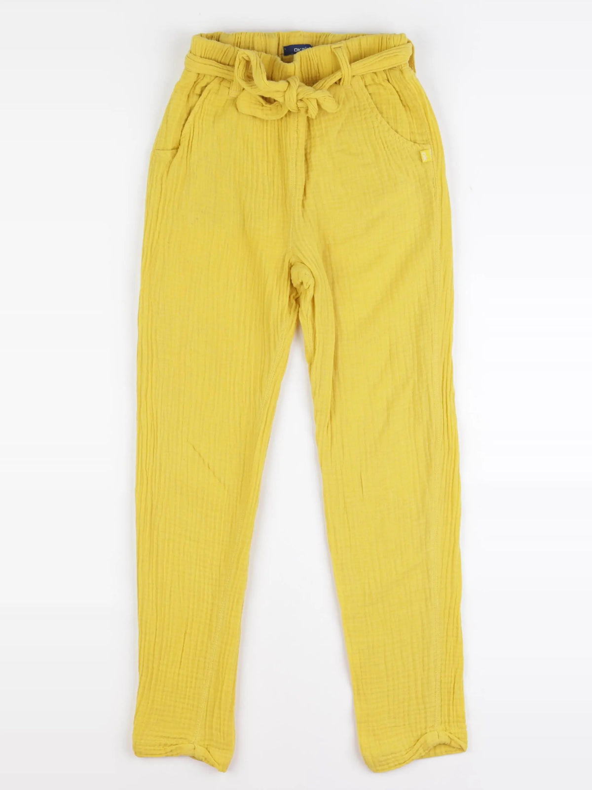 Okaidi - pantalon jaune - 8 ans