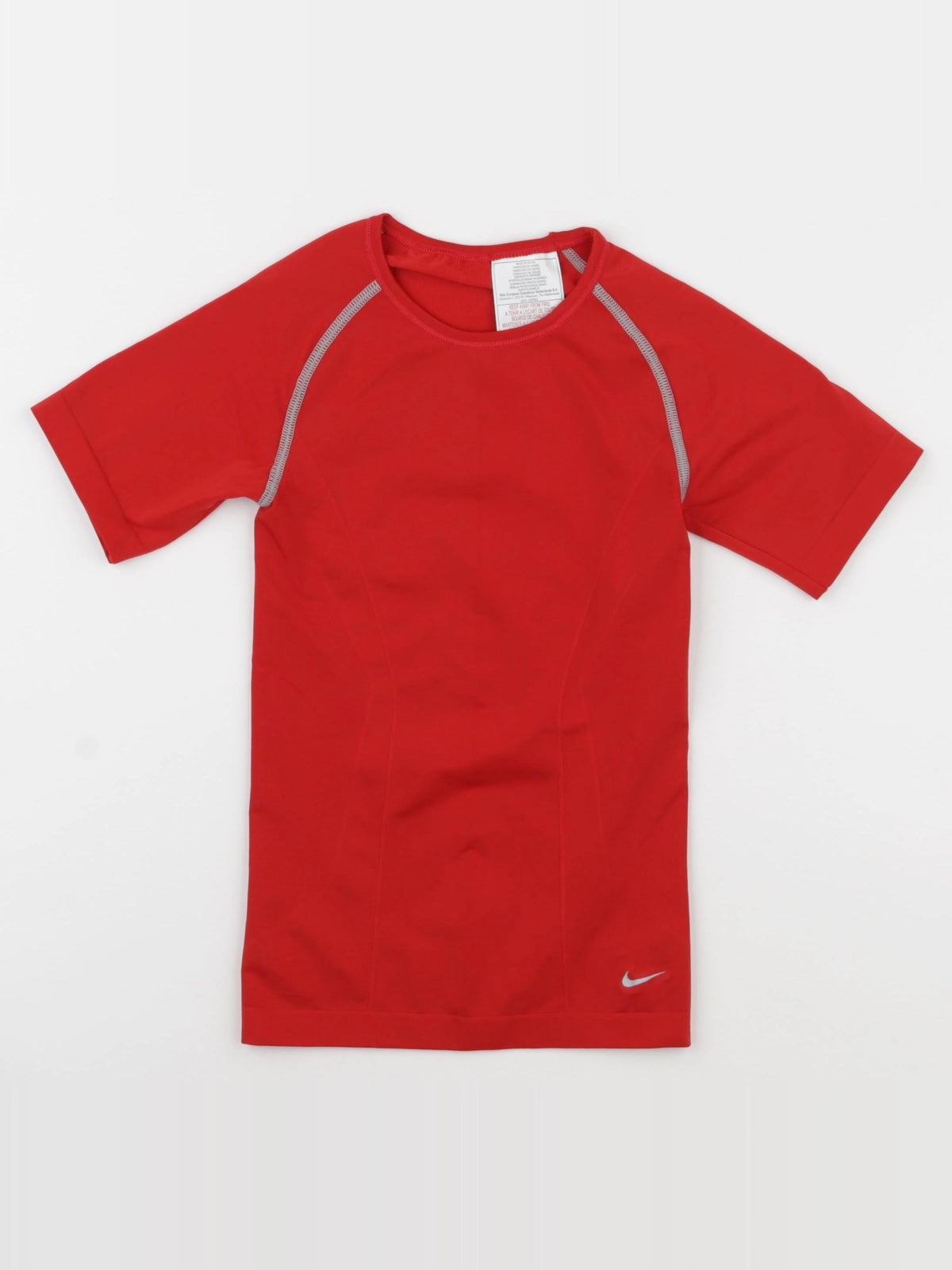 Nike - tee-shirt rouge - 8/10 ans
