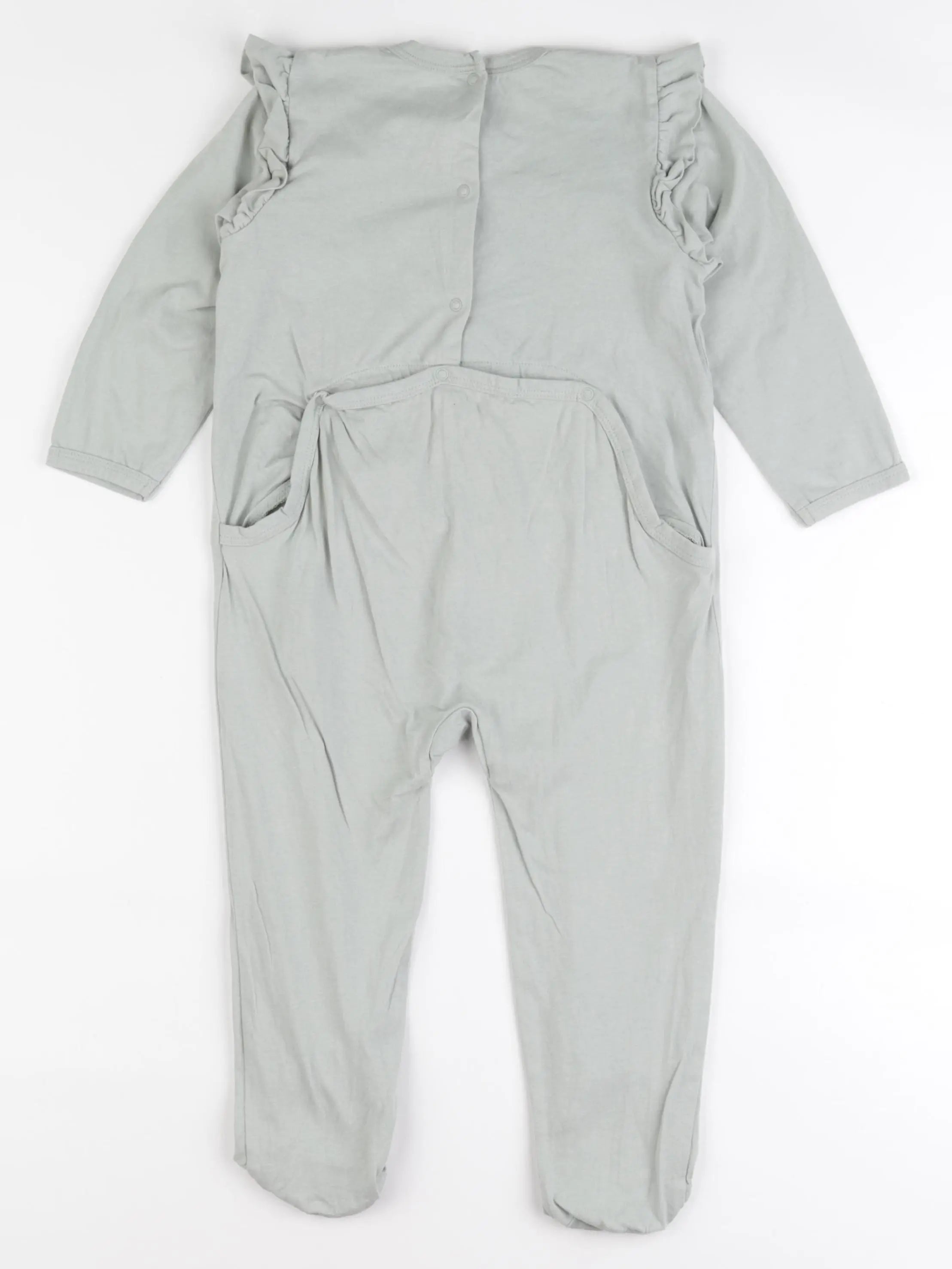 Vertbaudet - pyjama coton vert - 36 mois