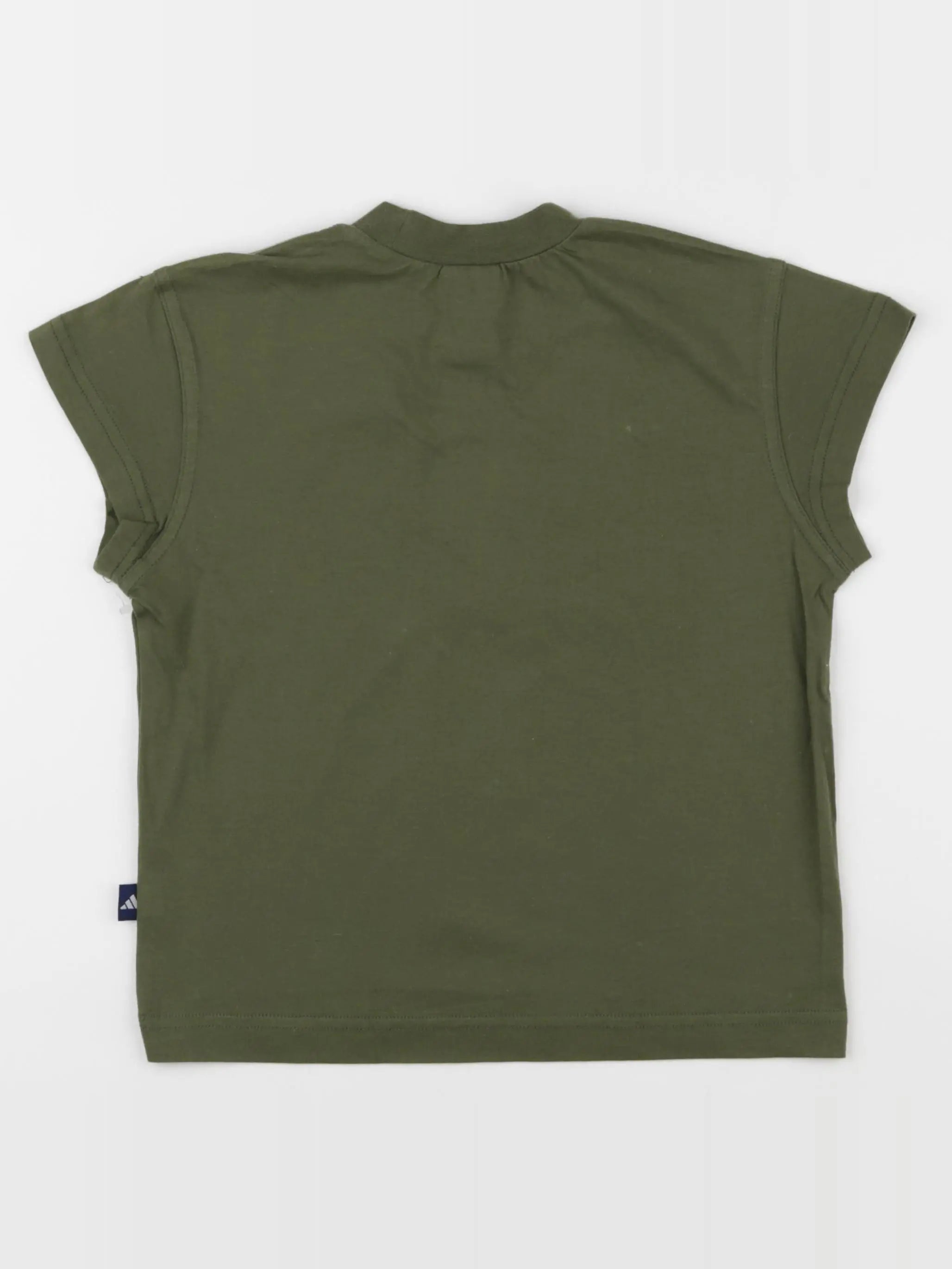 Adidas - tee-shirt vert, bleu - 4 ans