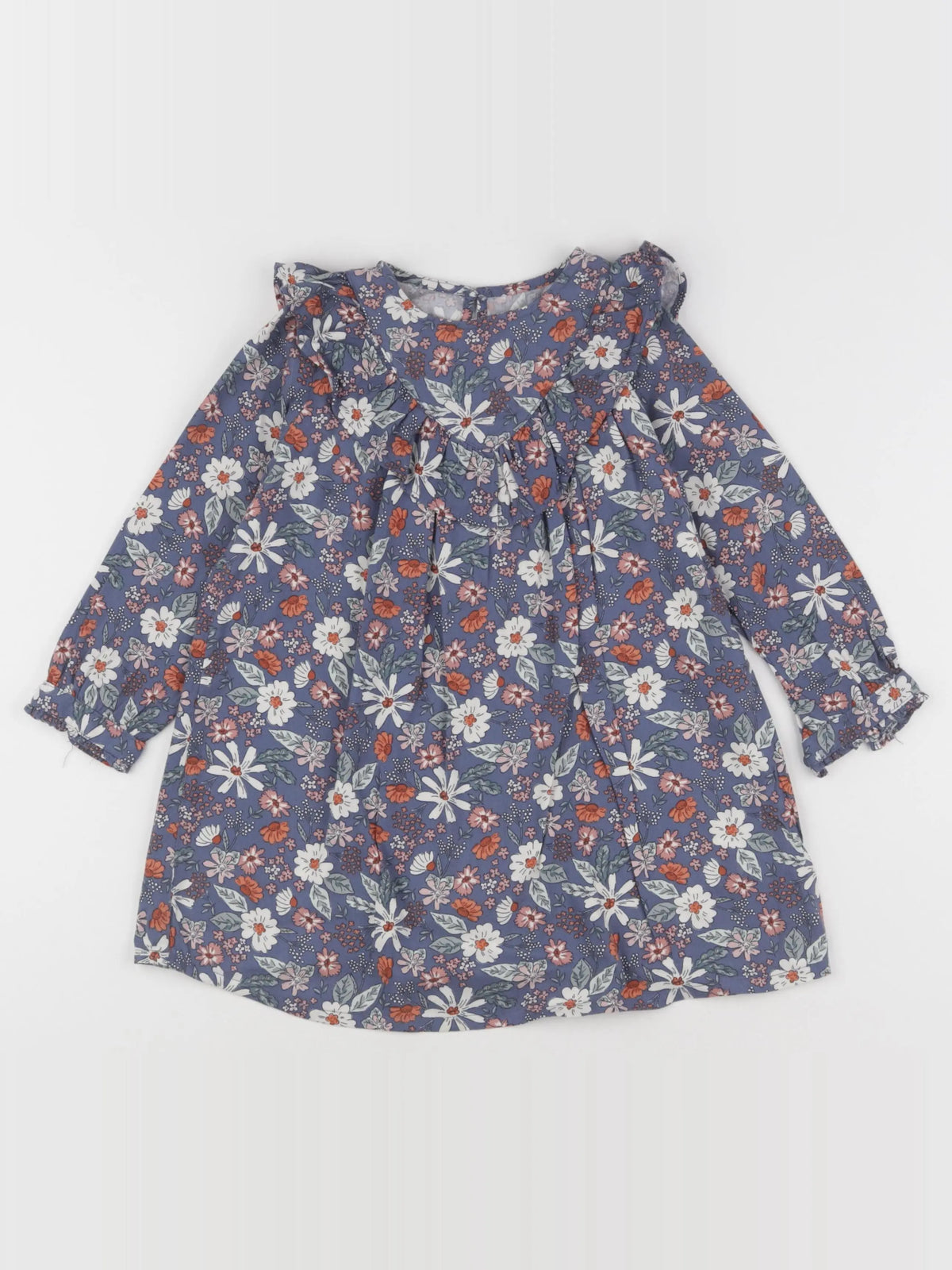 Vertbaudet - robe bleu - 3 ans