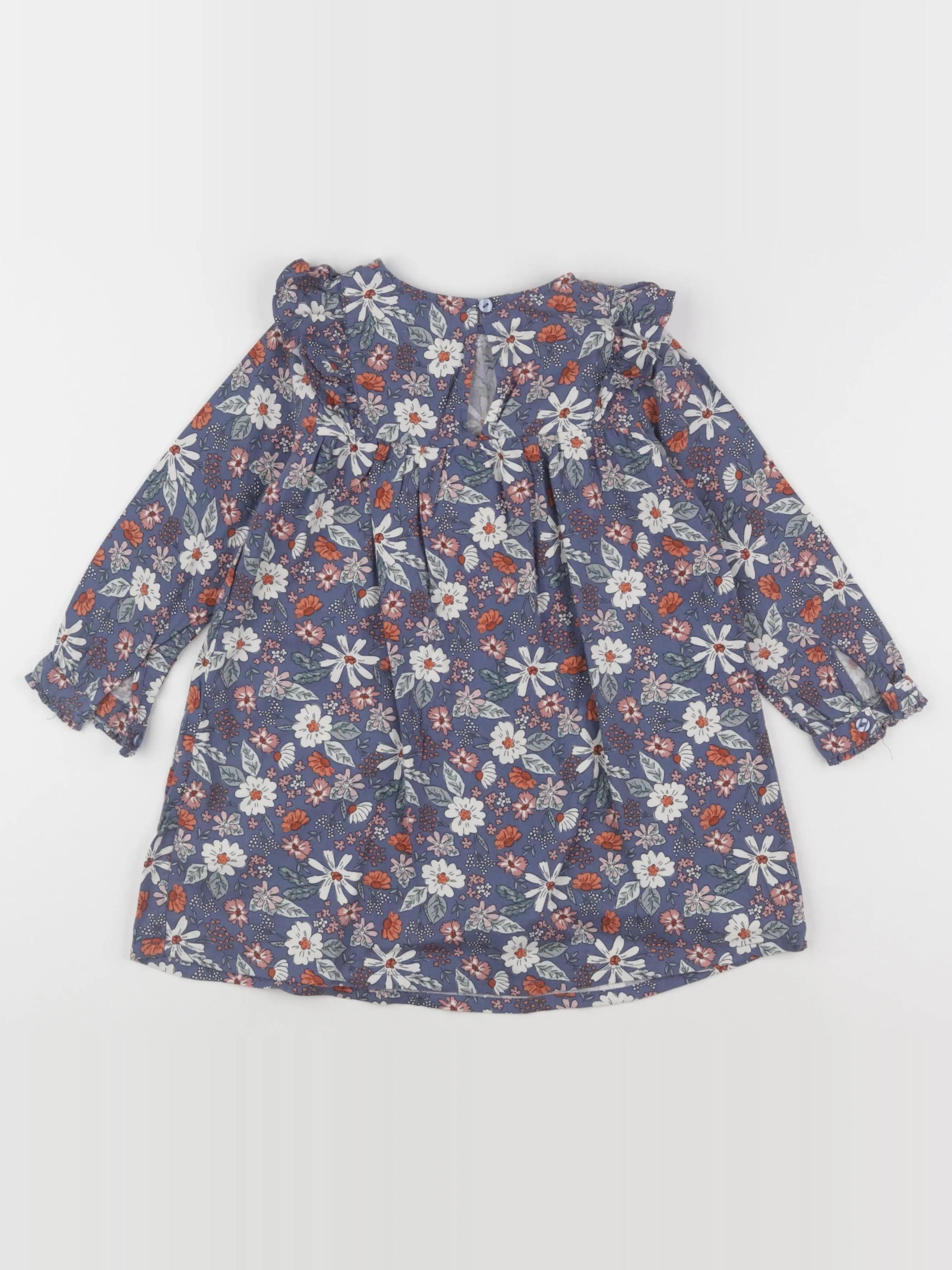 Vertbaudet - robe bleu - 3 ans