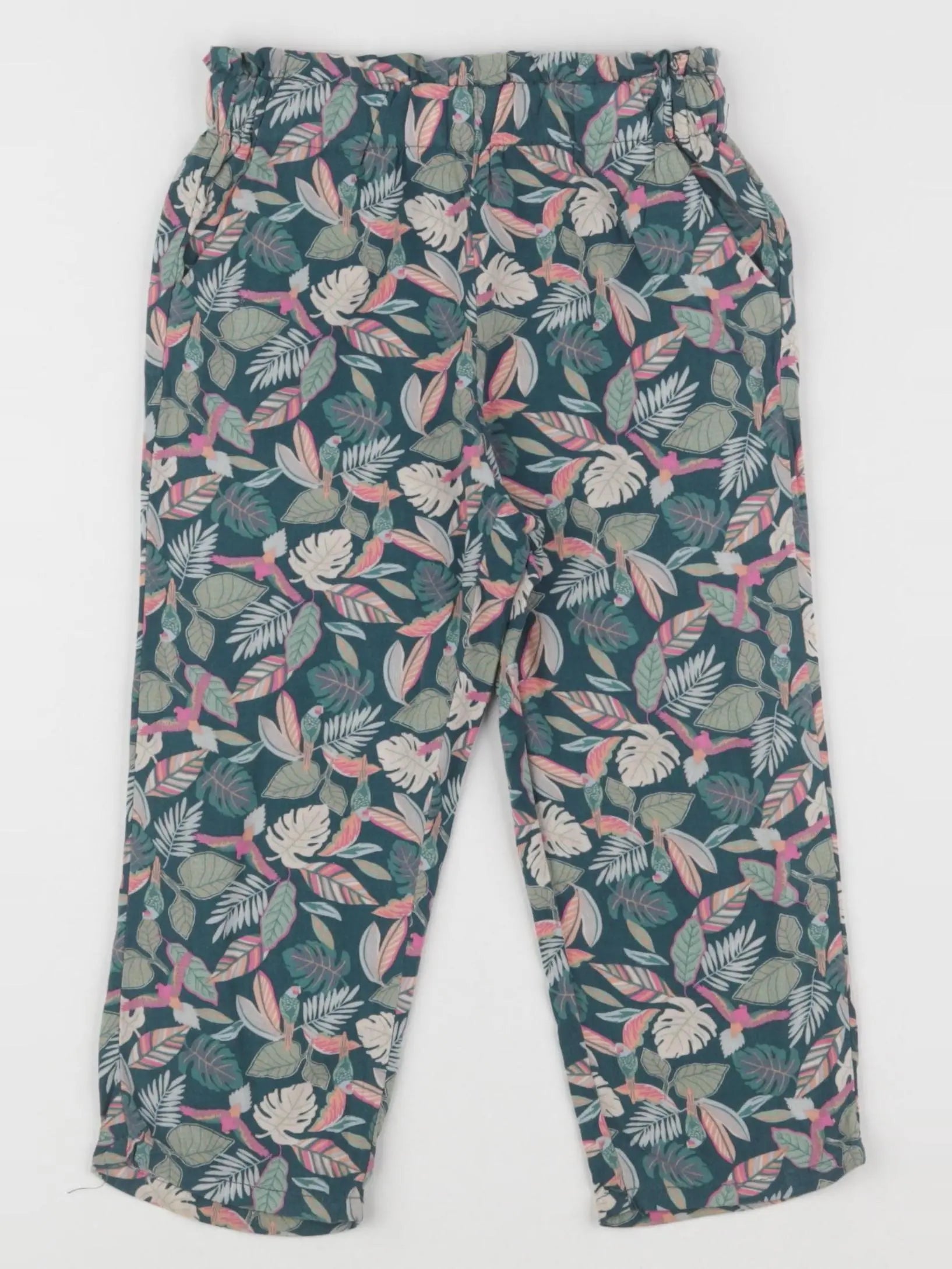 Vertbaudet - pantalon vert - 36 mois
