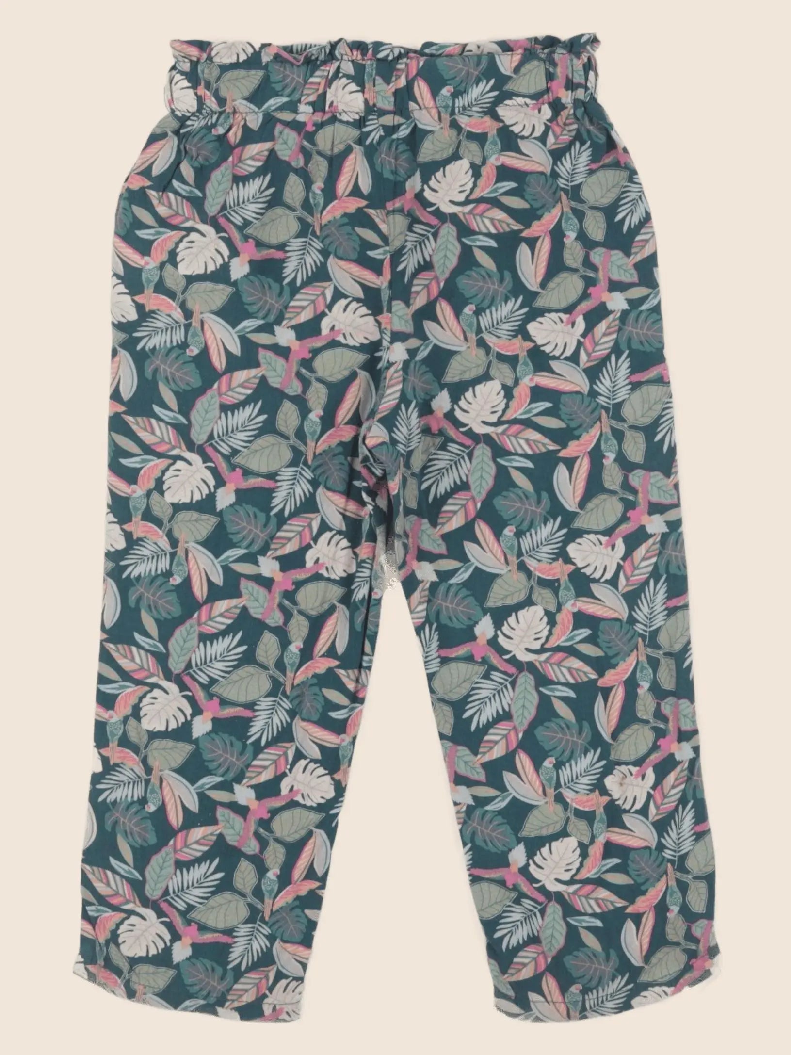 Vertbaudet - pantalon vert - 36 mois