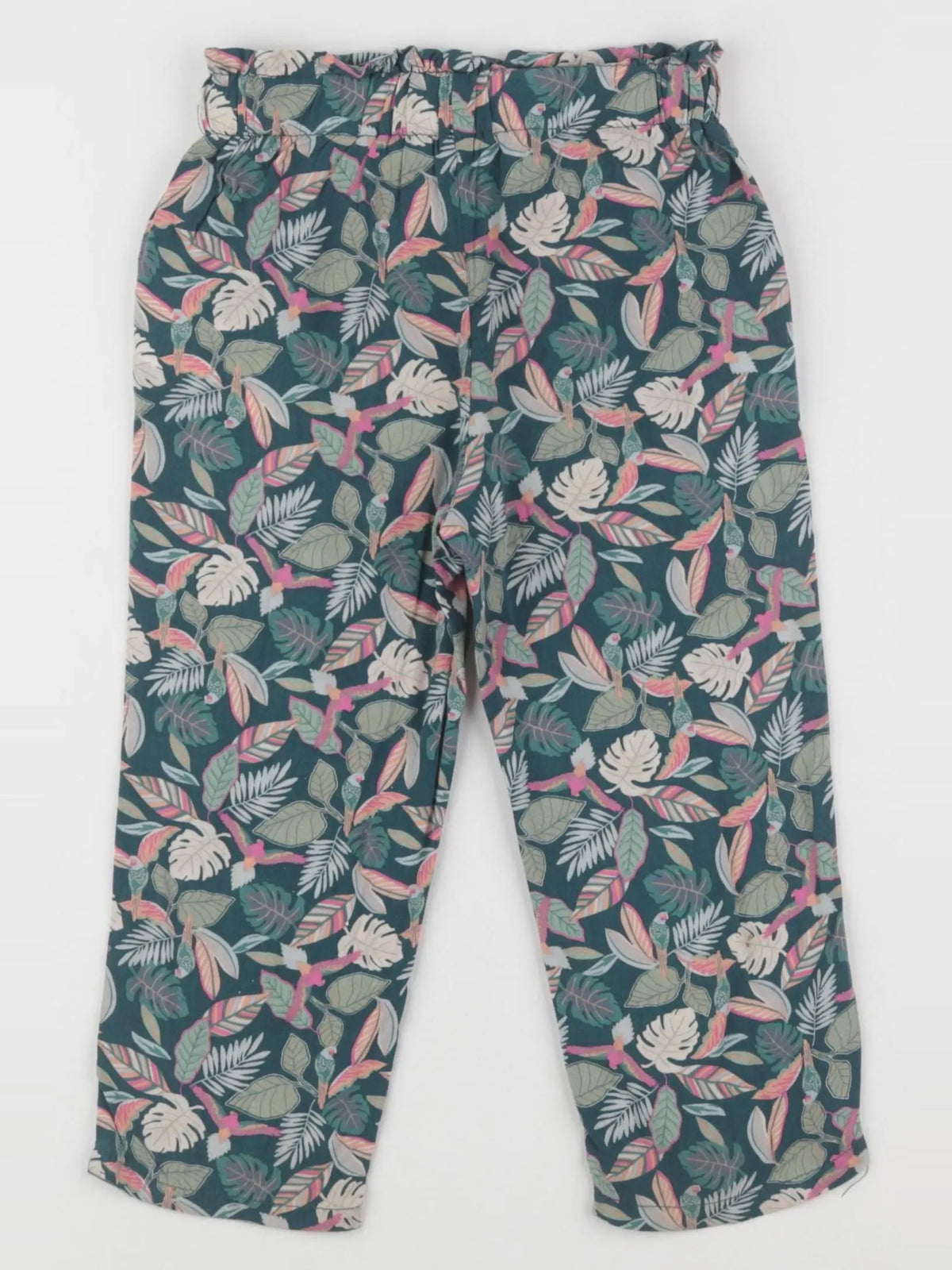 Vertbaudet - pantalon vert - 36 mois