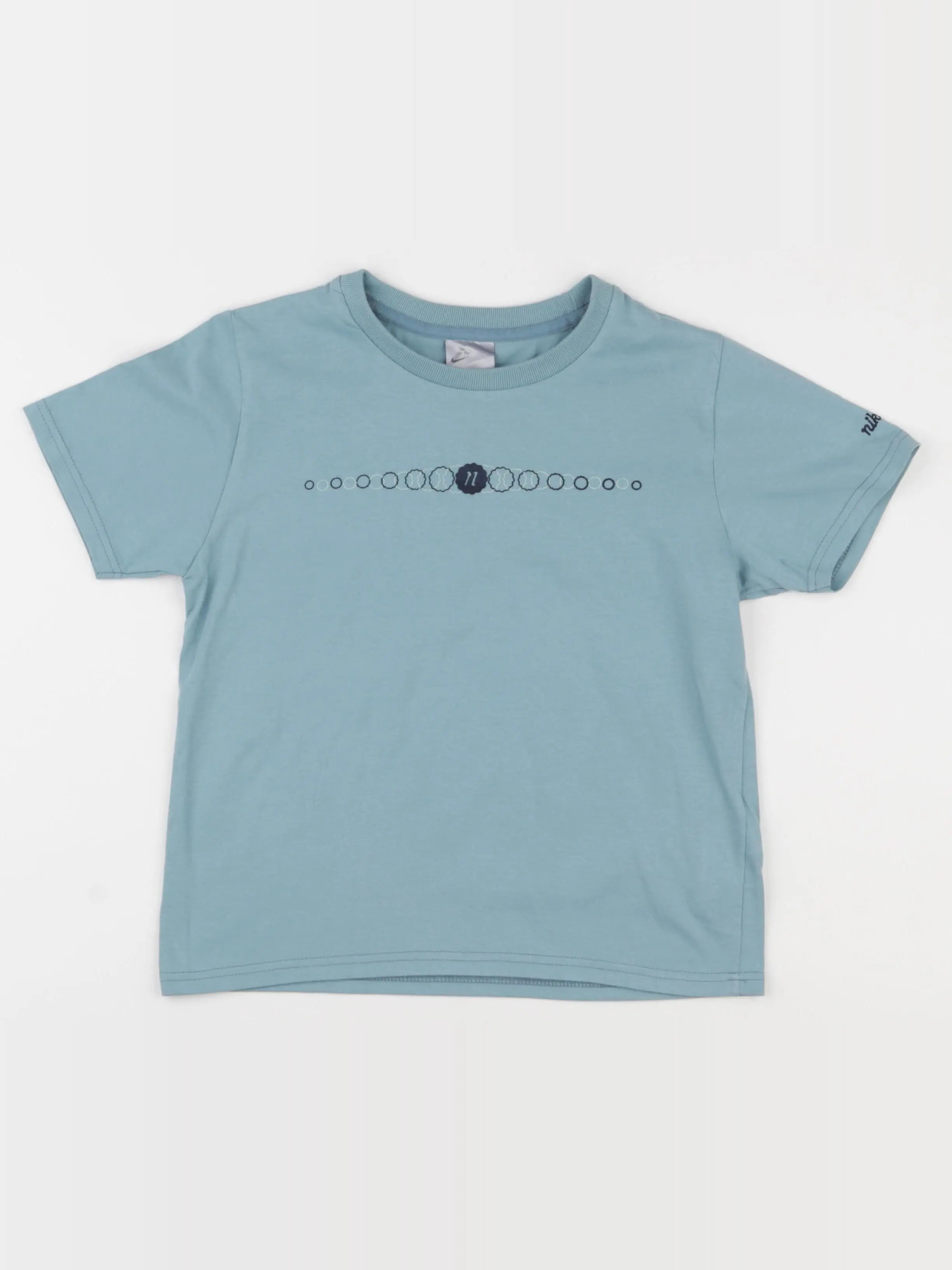 Nike - tee-shirt bleu - 7/8 ans