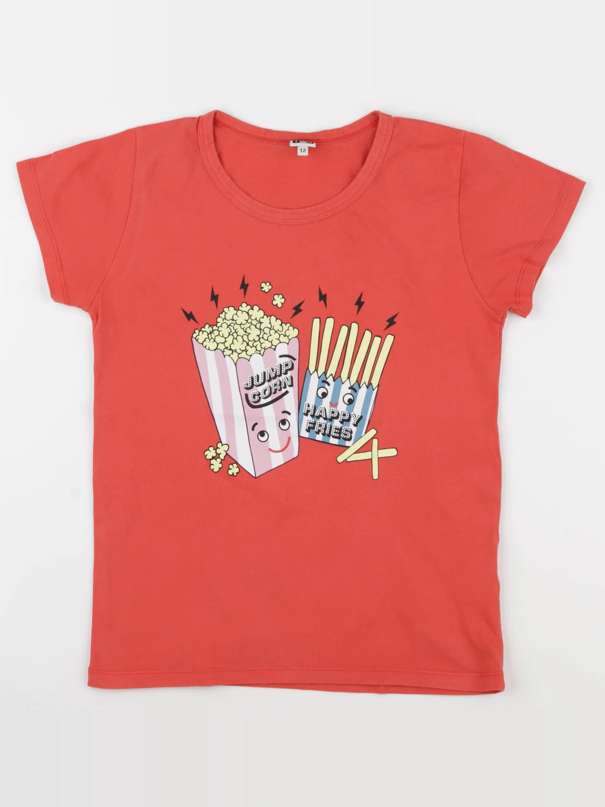 Bonton - tee-shirt rouge - 12 ans