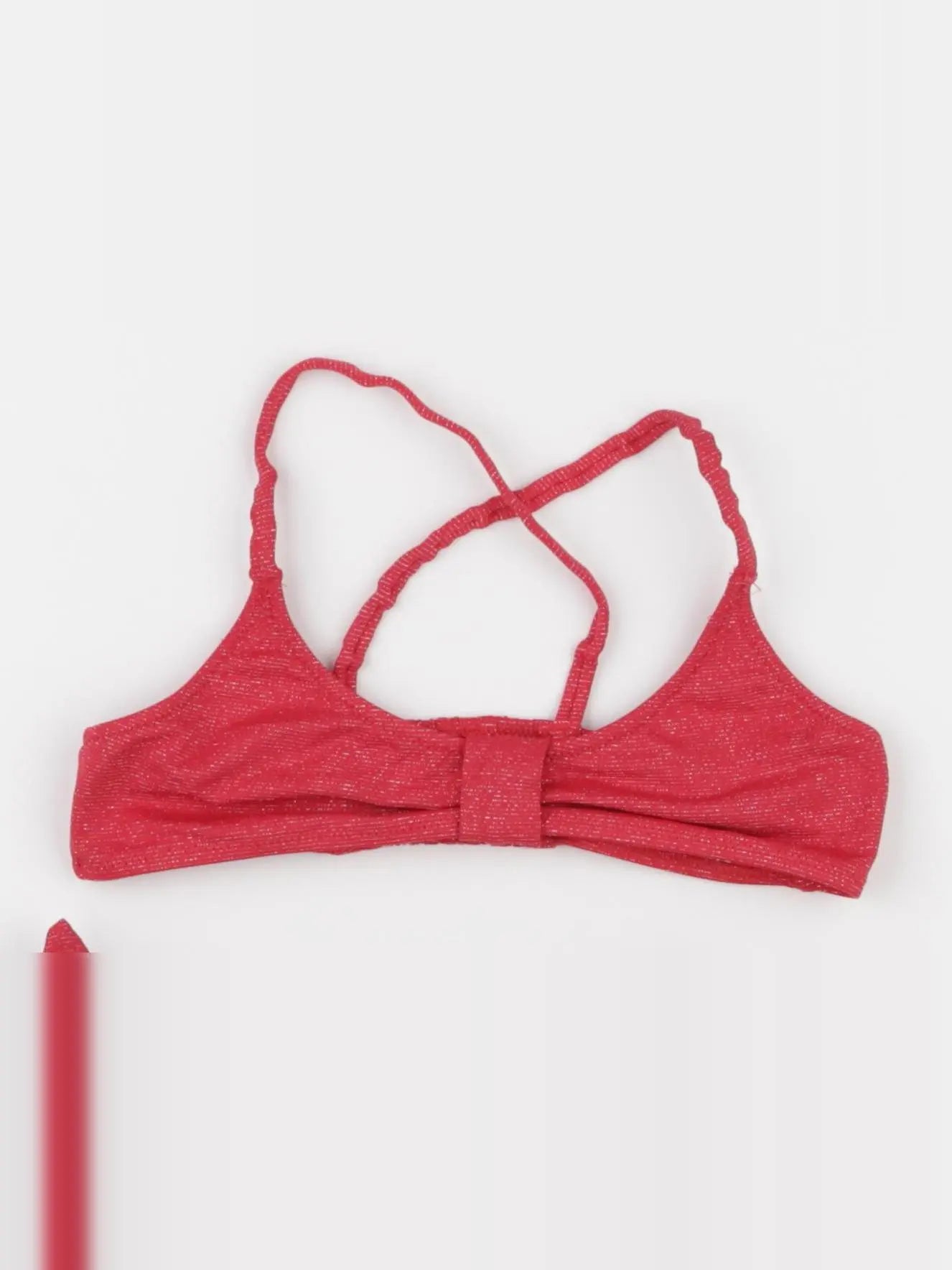 Monoprix - maillot de bain rose, or - 10 ans