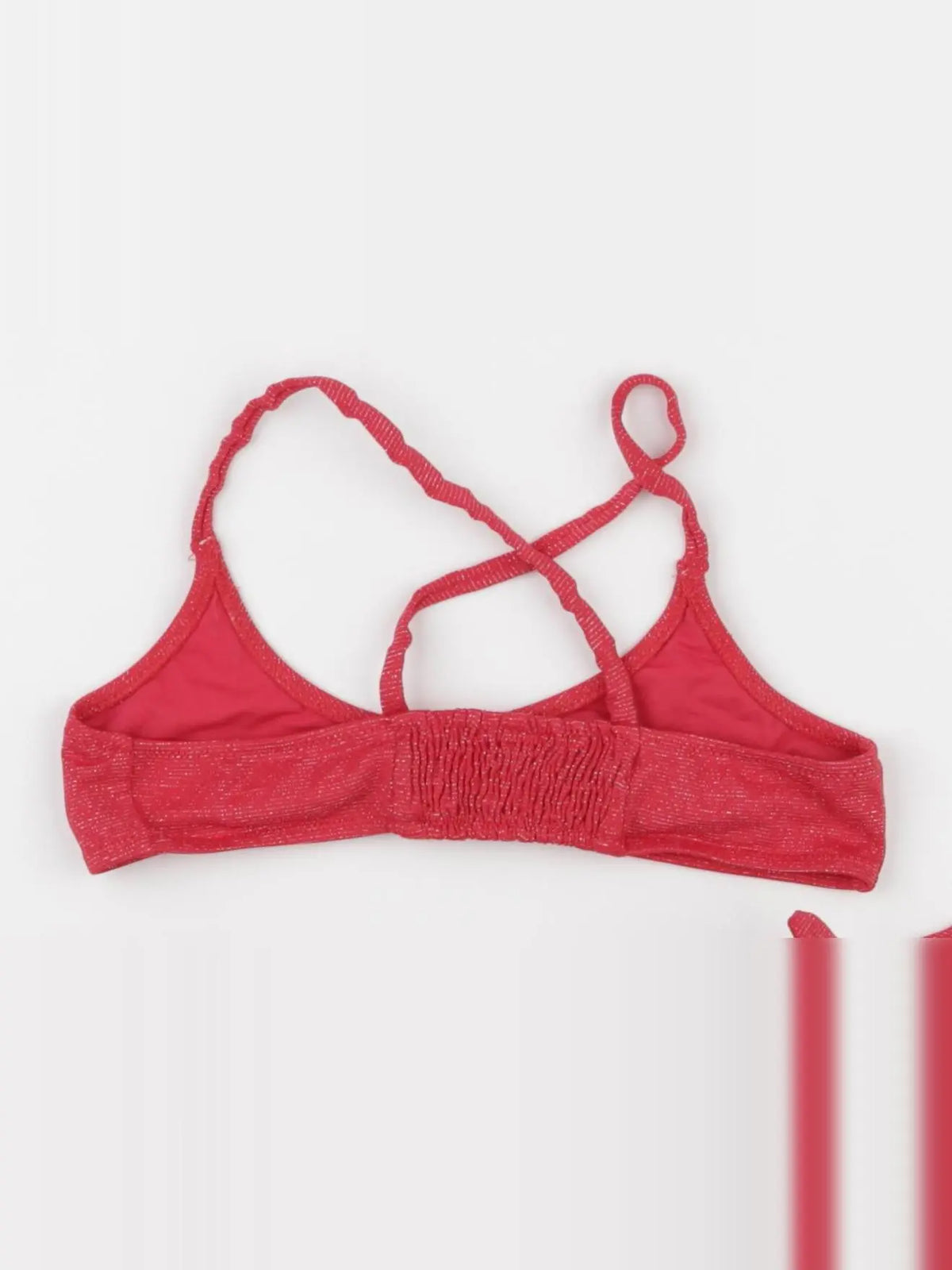 Monoprix - maillot de bain rose, or - 10 ans