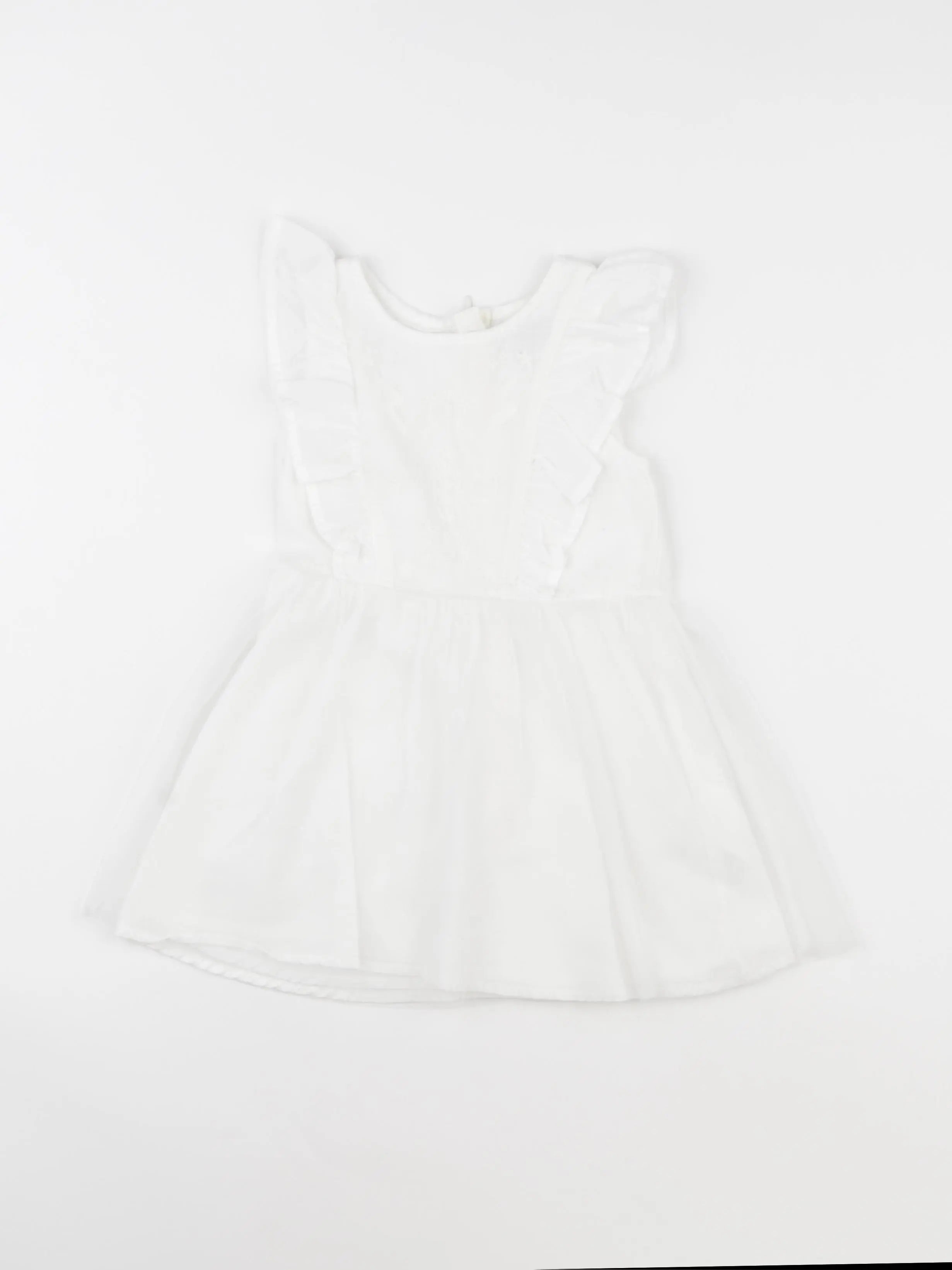 IKKS - robe blanc - 2 ans