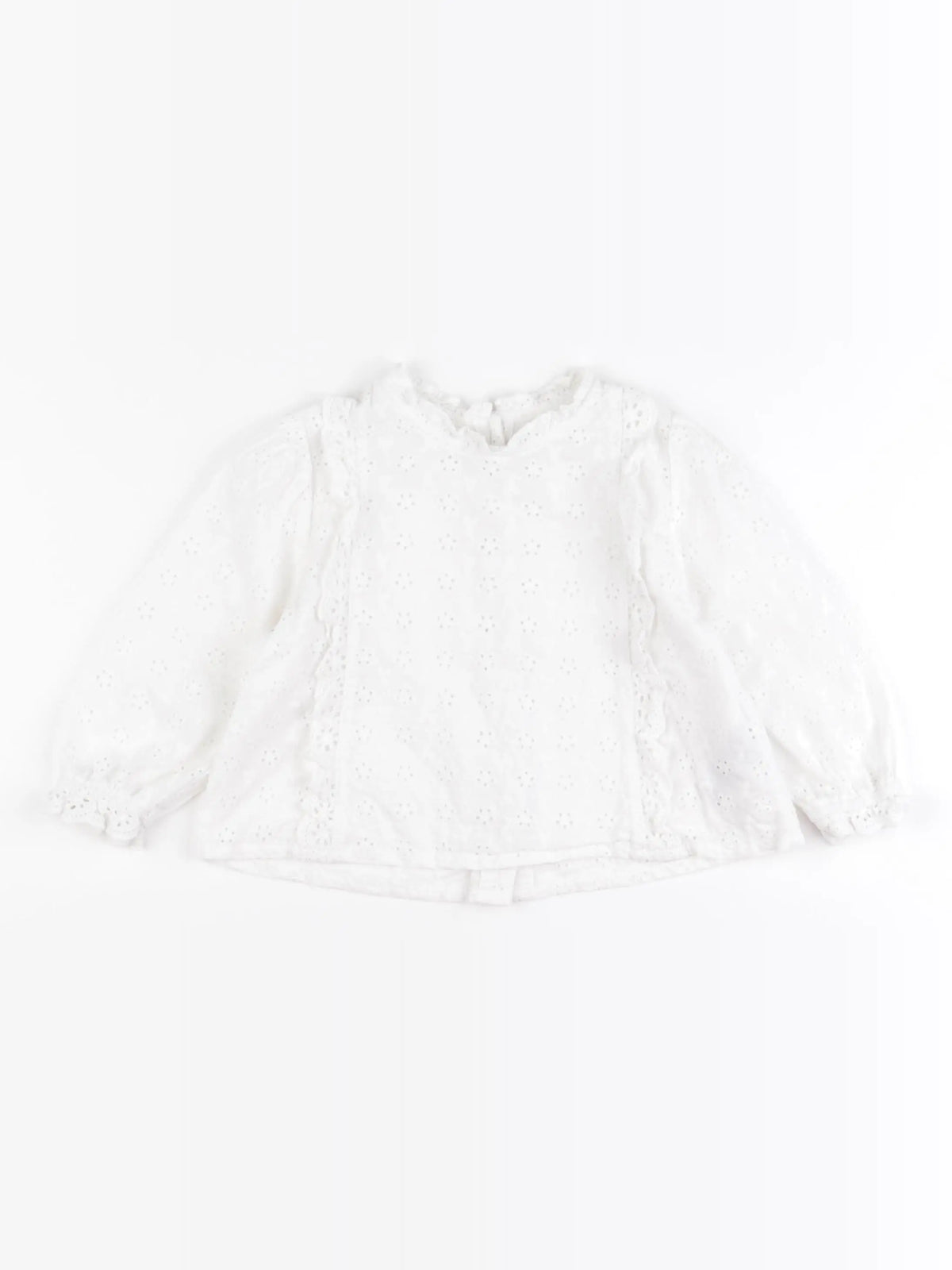 Vertbaudet - blouse blanc - 24 mois