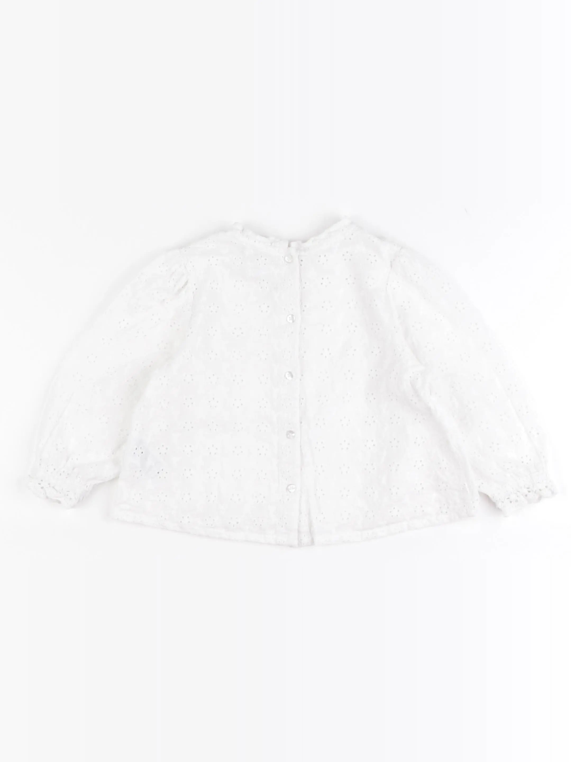 Vertbaudet - blouse blanc - 24 mois