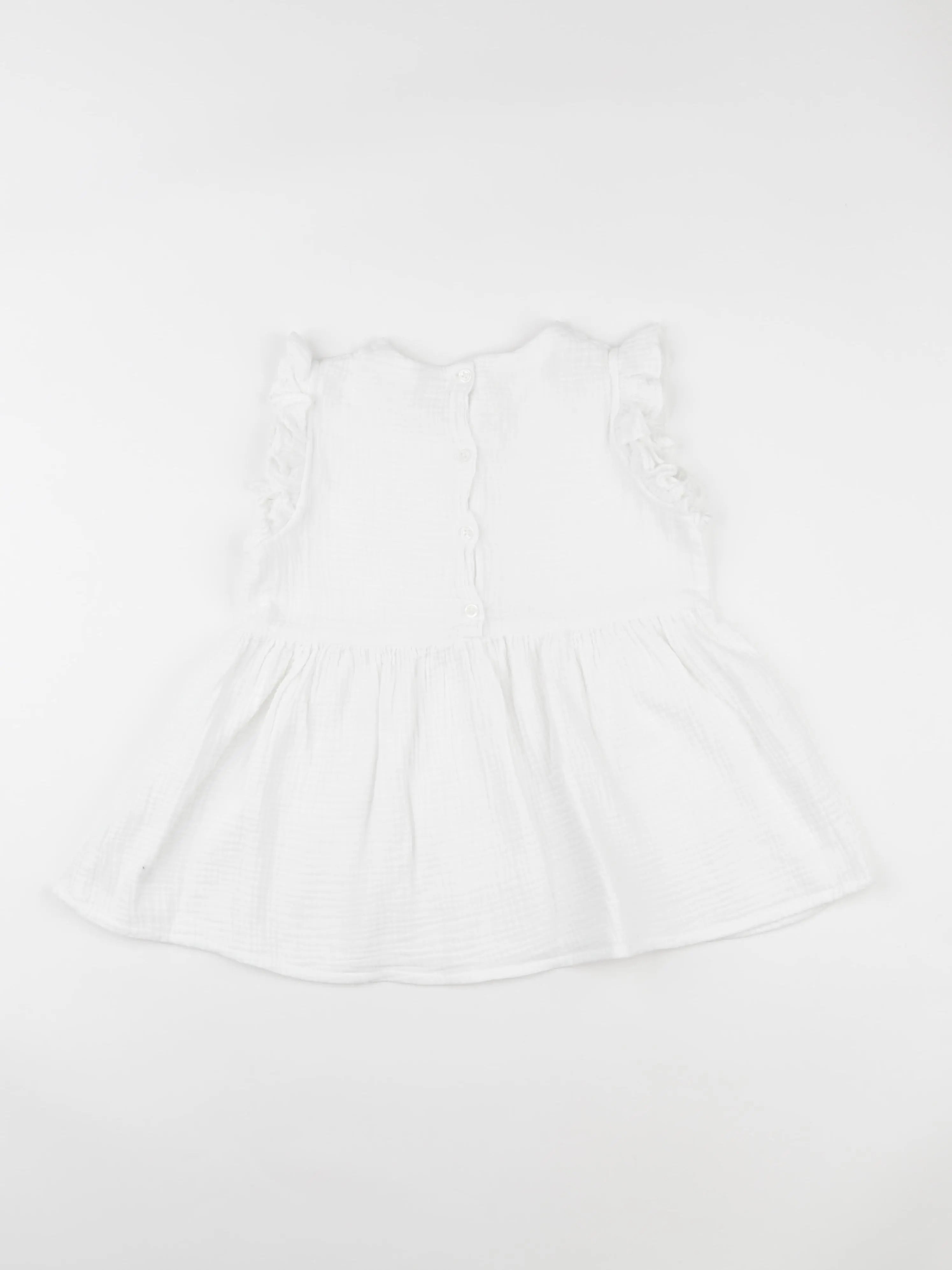 Louis et Victorie - robe blanc - 8 ans