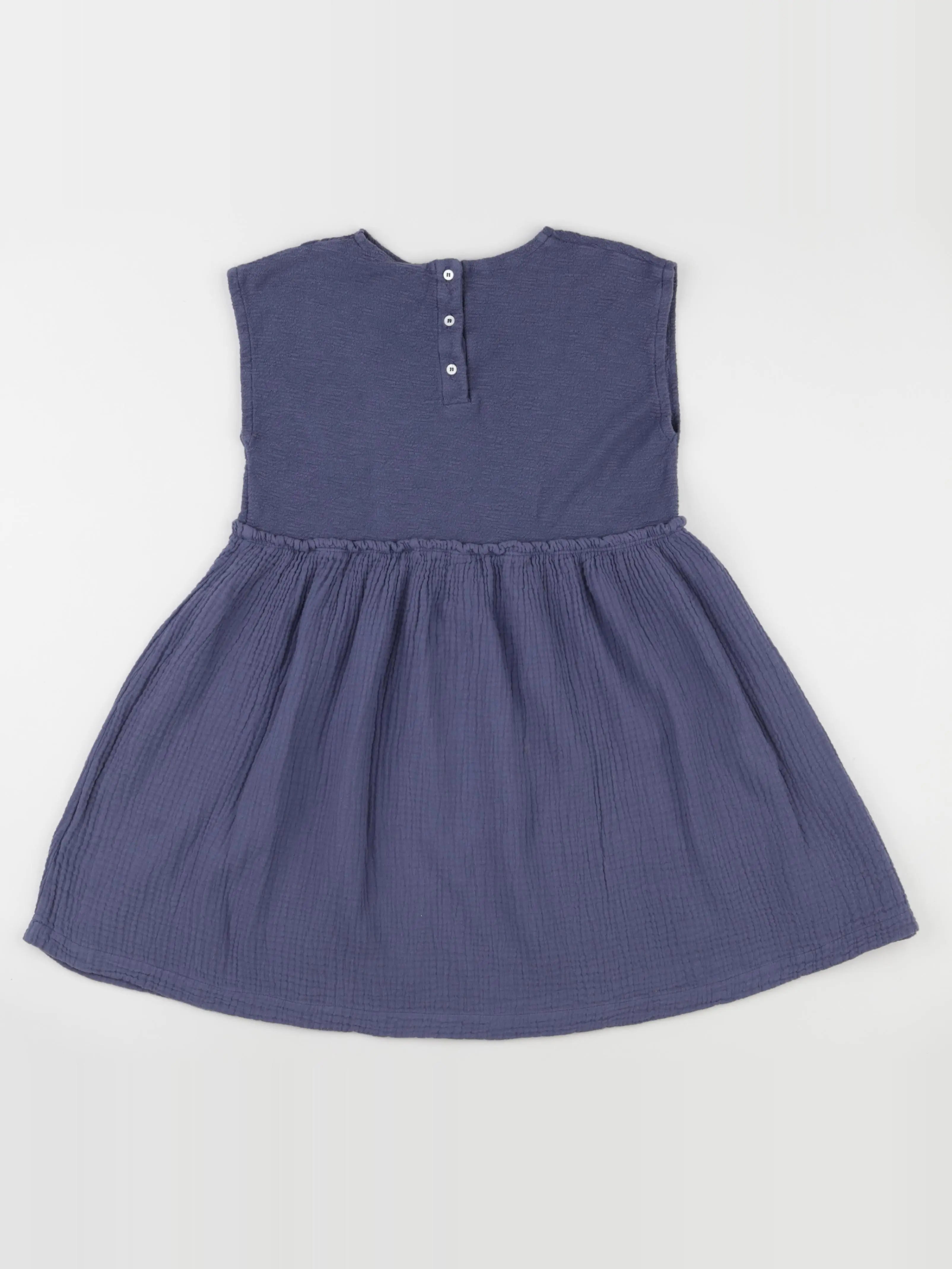 Bonton - robe bleu - 6 ans