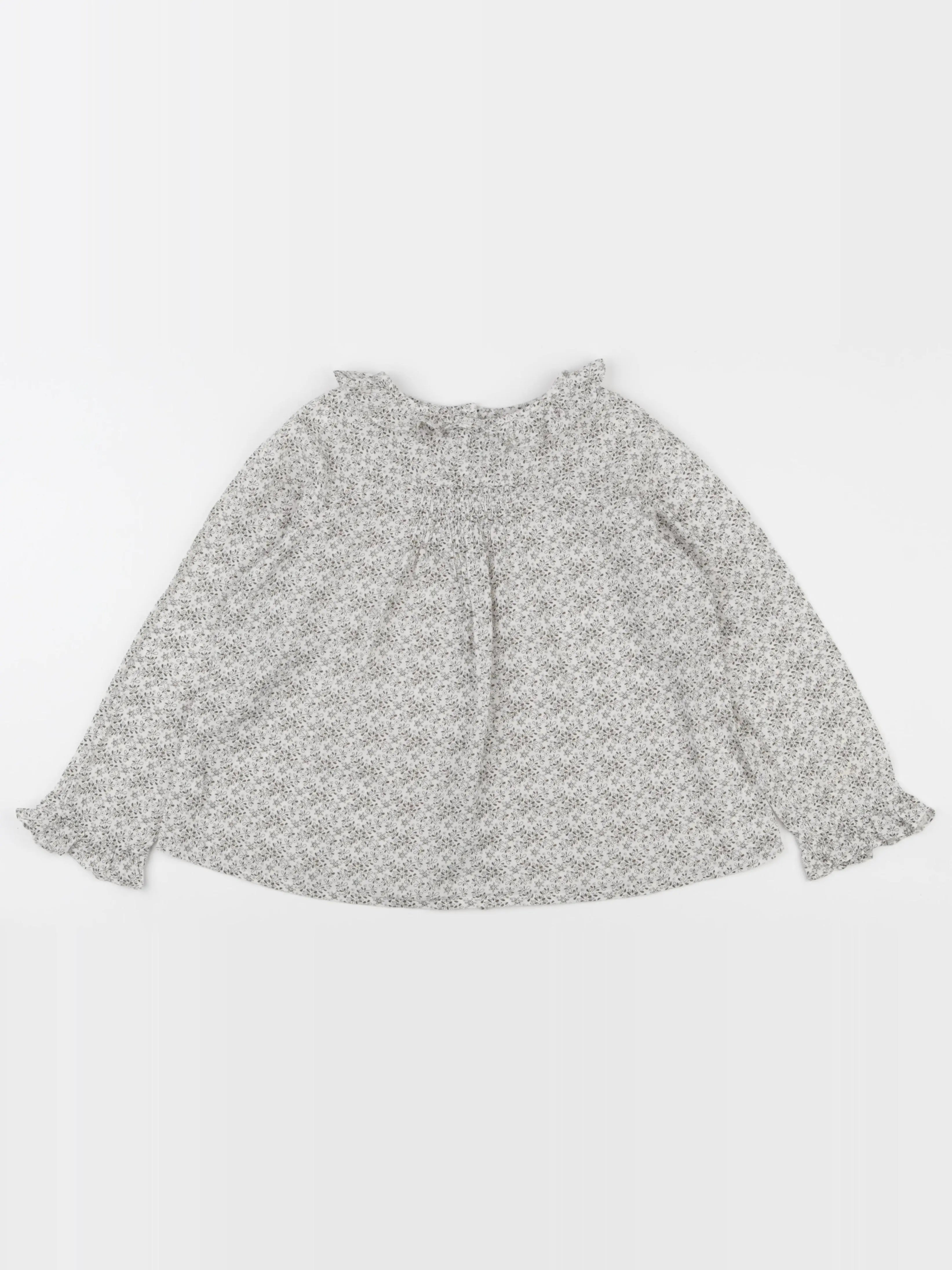 Bonton - blouse beige - 8 ans