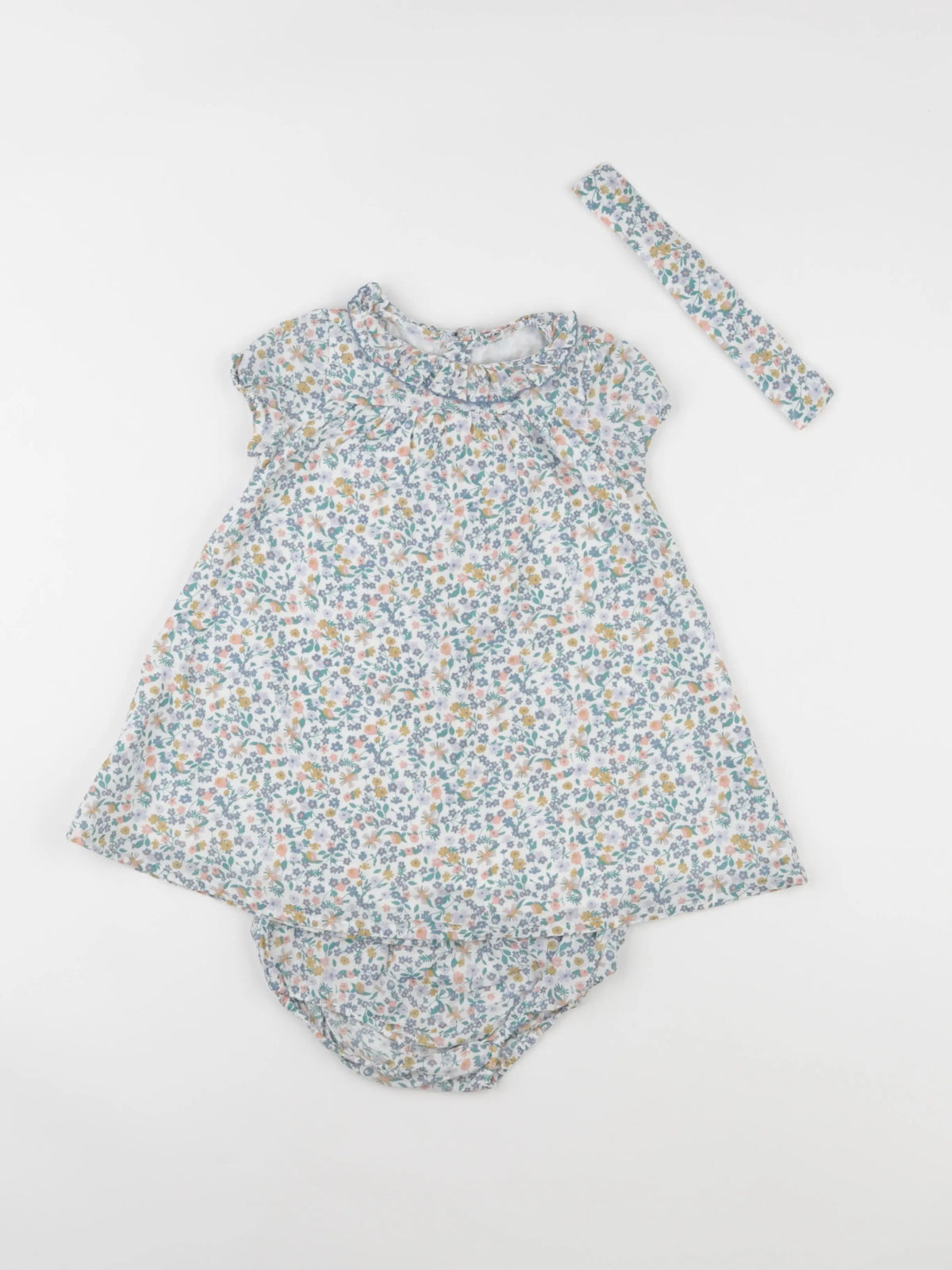 Boutchou - robe bleu - 18 mois