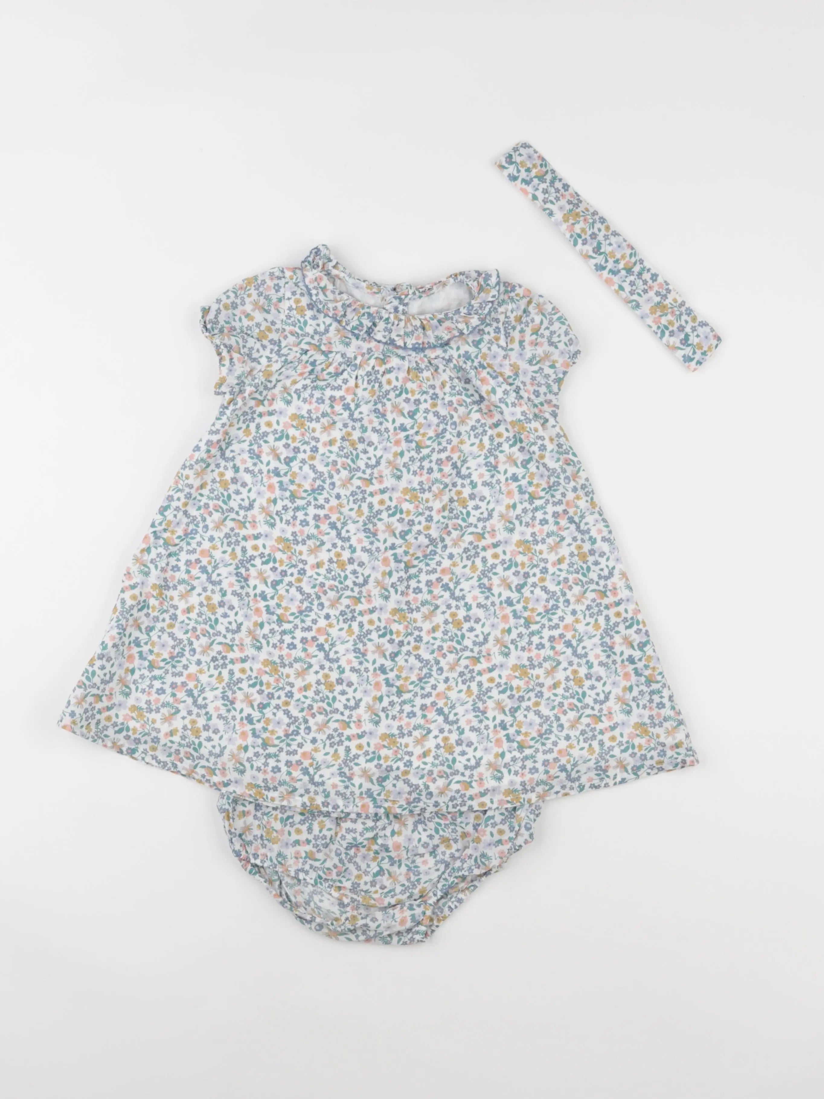 Boutchou - robe bleu - 18 mois