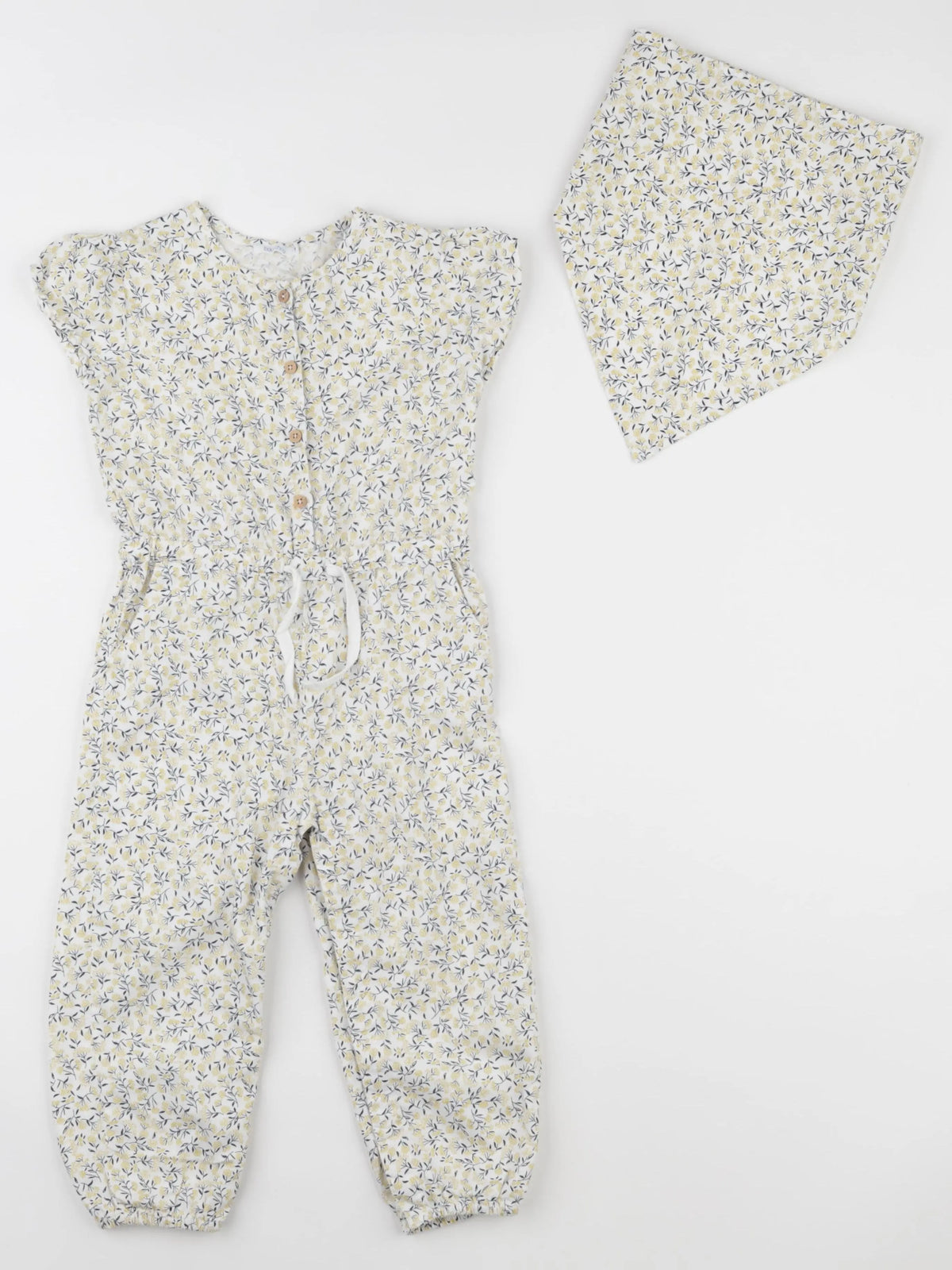 Boutchou - combinaison jaune - 24 mois