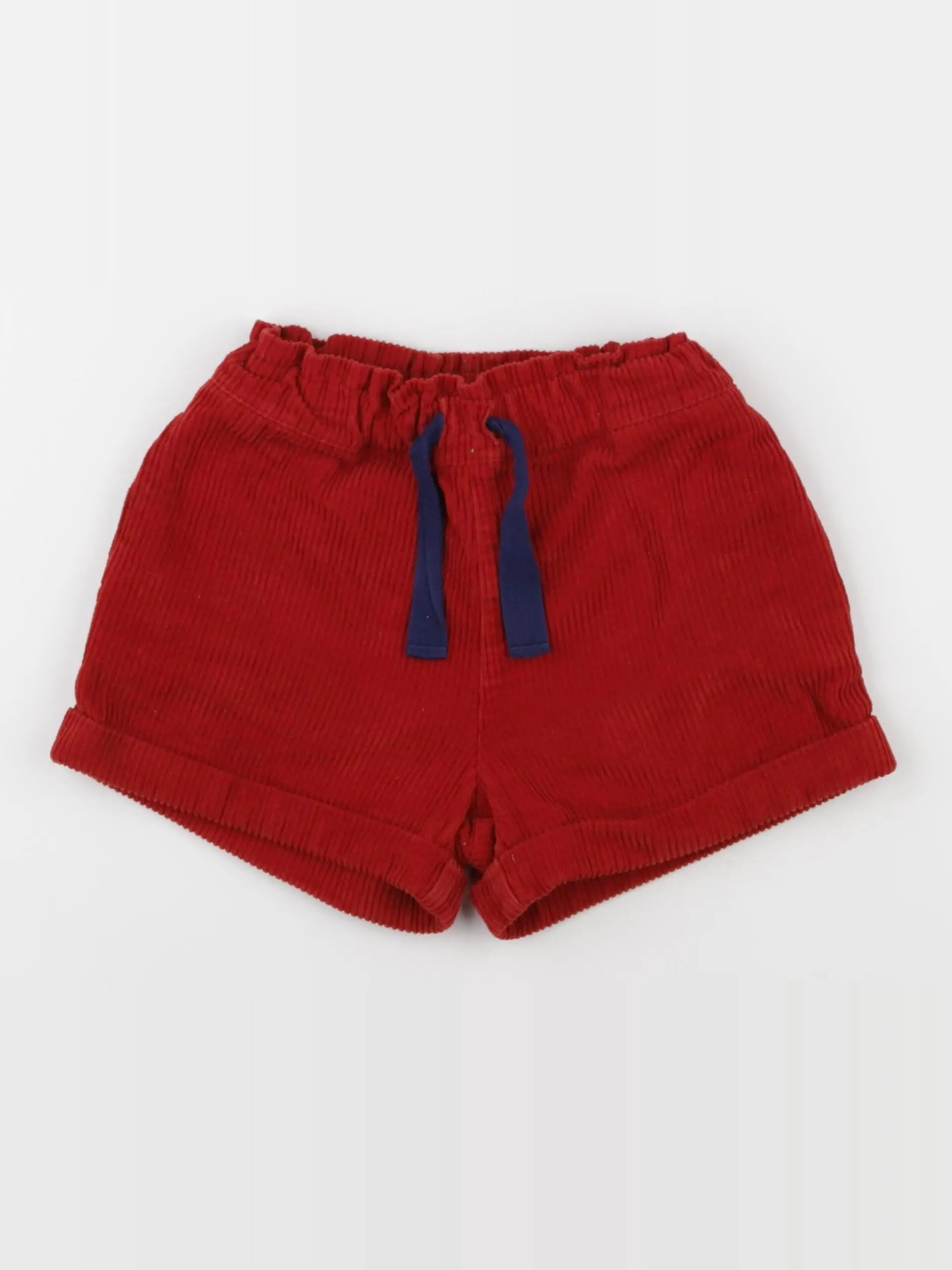 Petit Bateau - short rouge - 5 ans