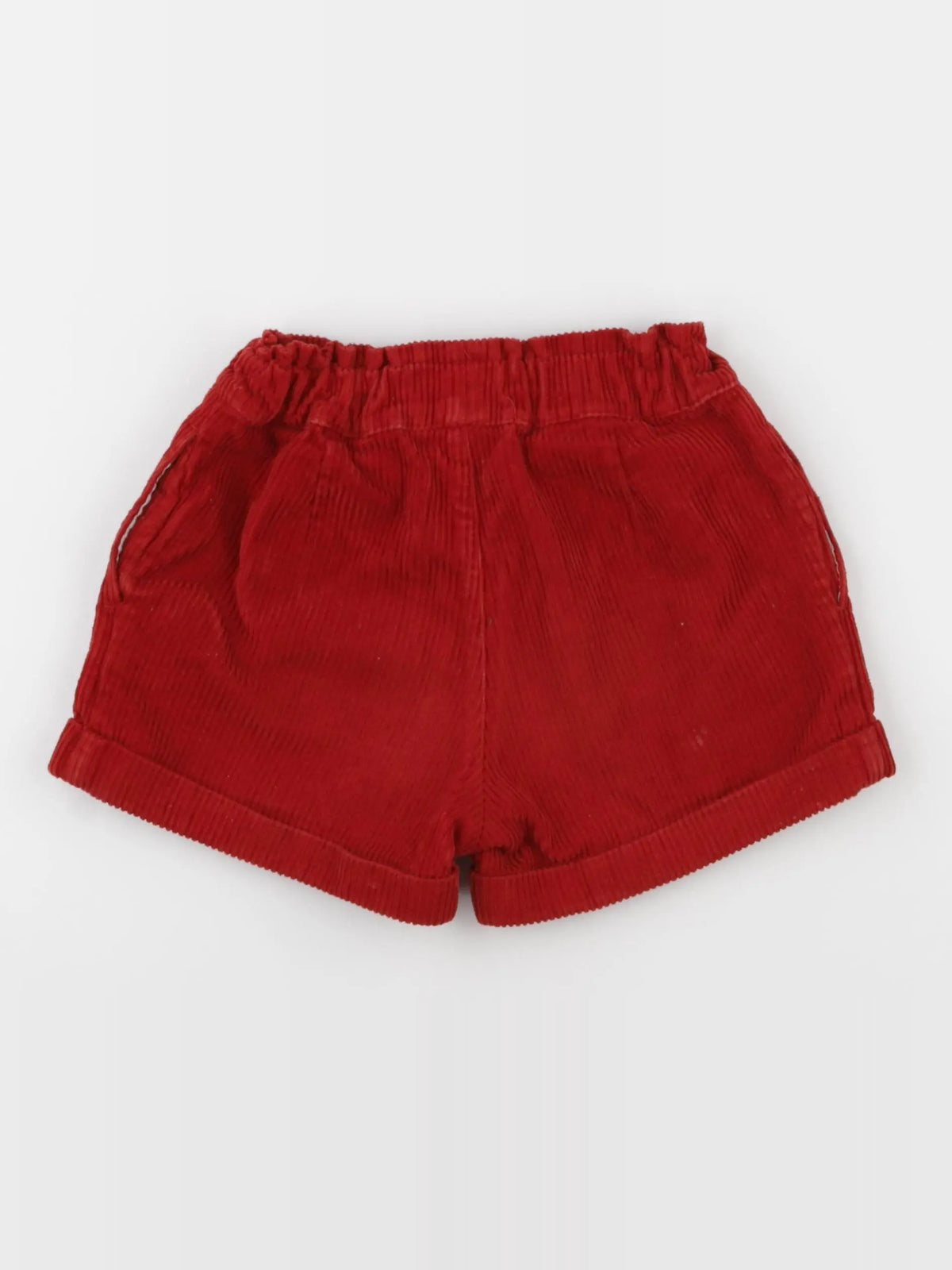 Petit Bateau - short rouge - 5 ans