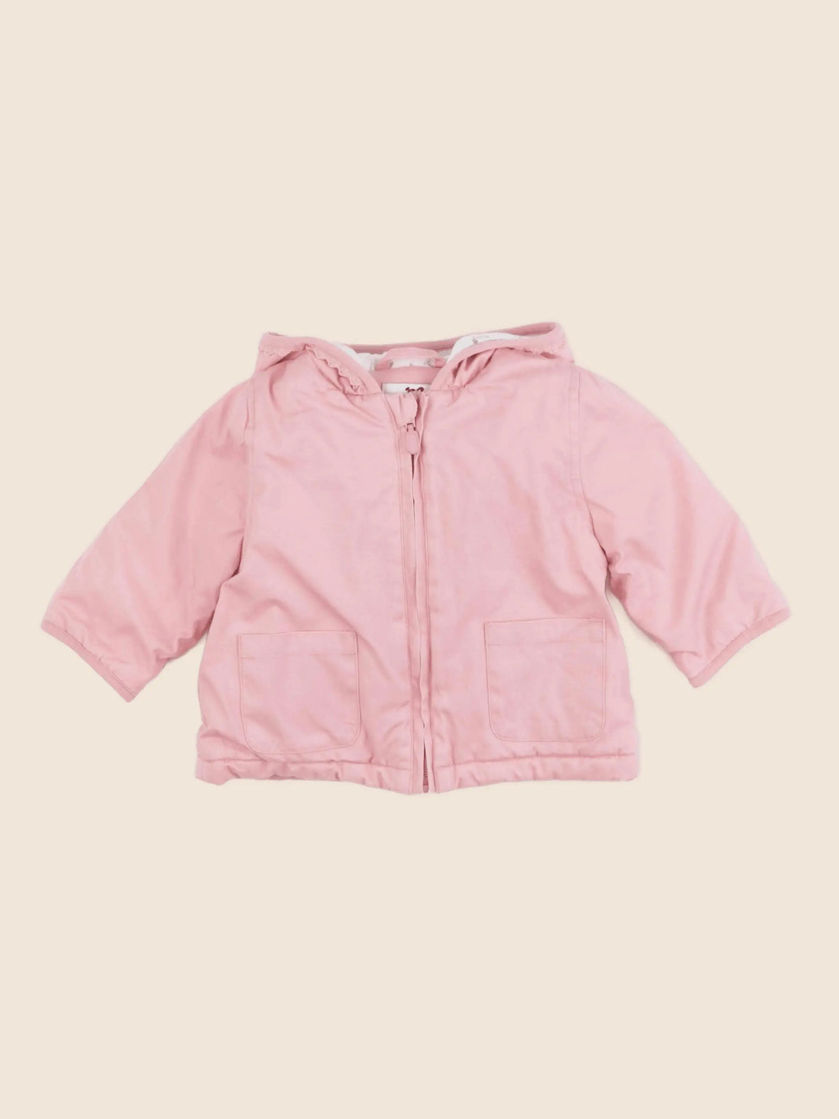 Cyrillus - parka rose - 9 mois
