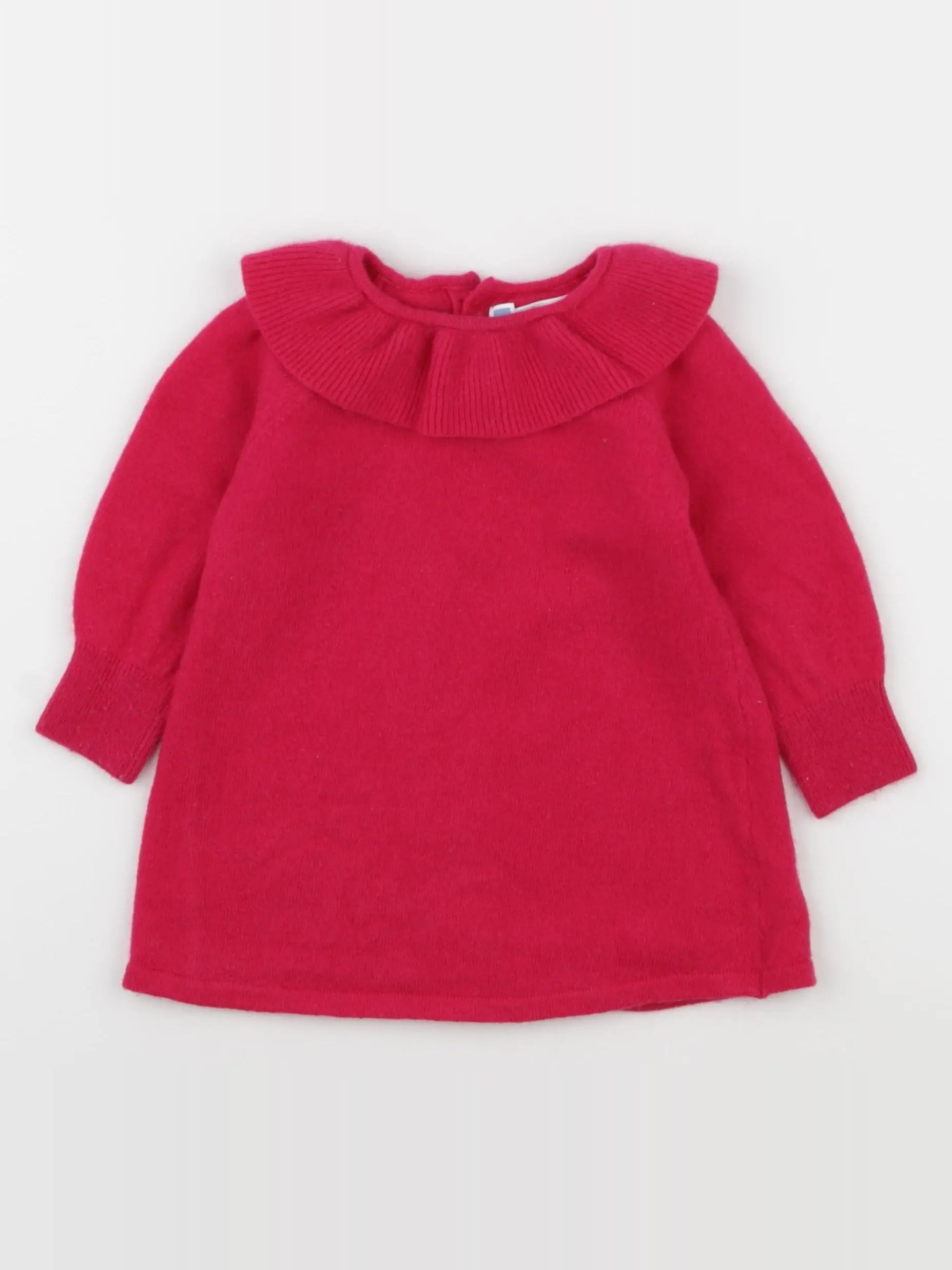 Jacadi - robe rose - 12 mois