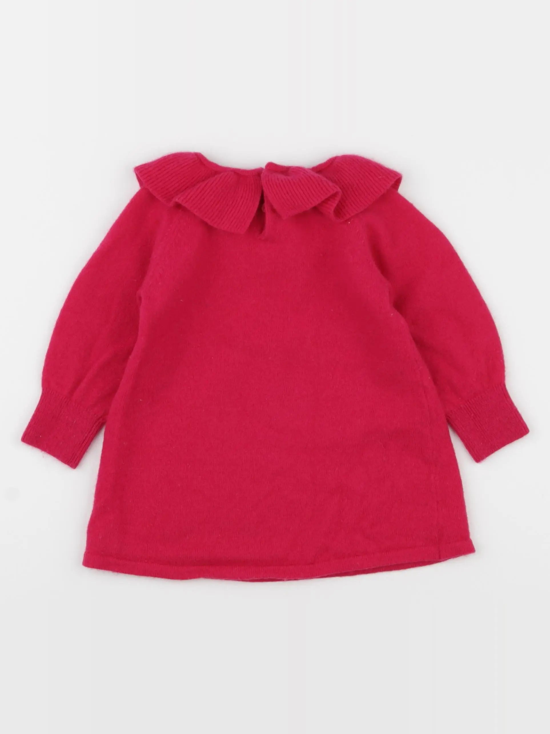 Jacadi - robe rose - 12 mois