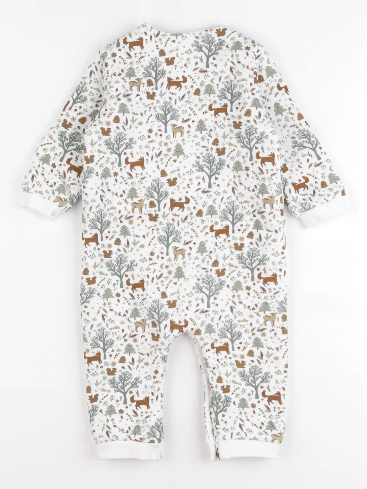 Boutchou - combinaison doublé multicolore - 12 mois