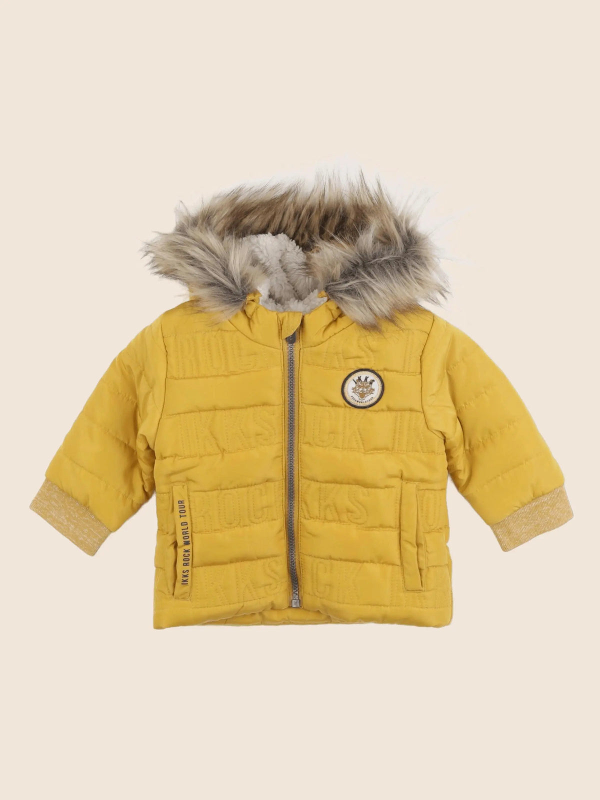 IKKS - doudoune jaune - 12 mois