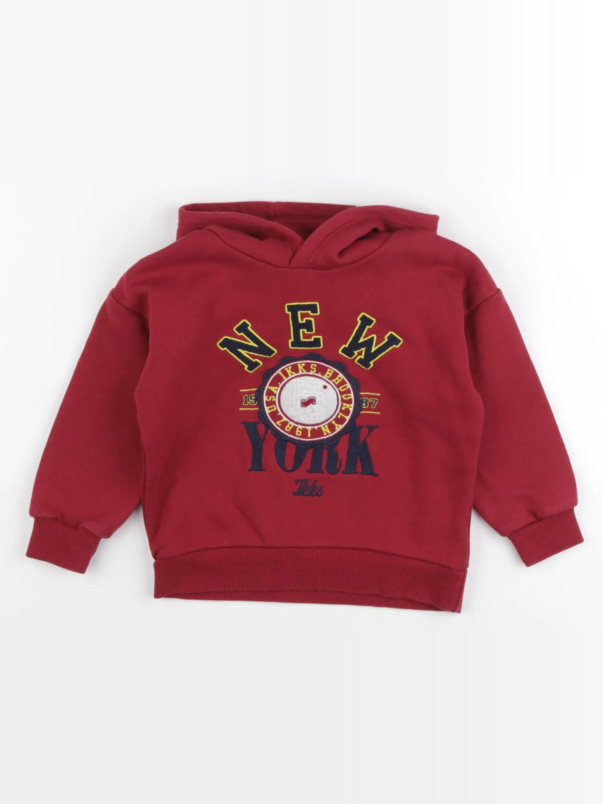 IKKS - sweat rouge - 4 ans