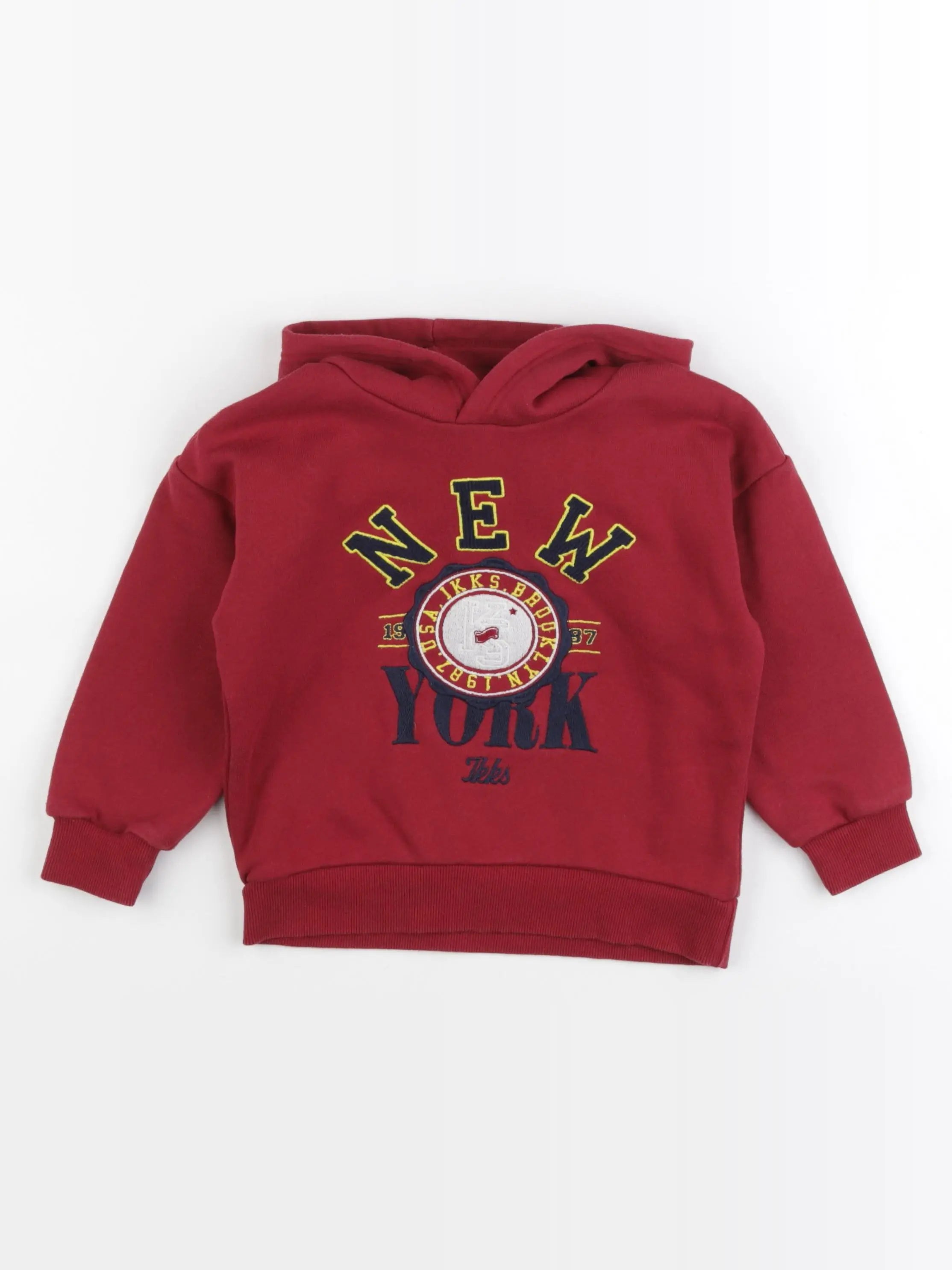 IKKS - sweat rouge - 4 ans