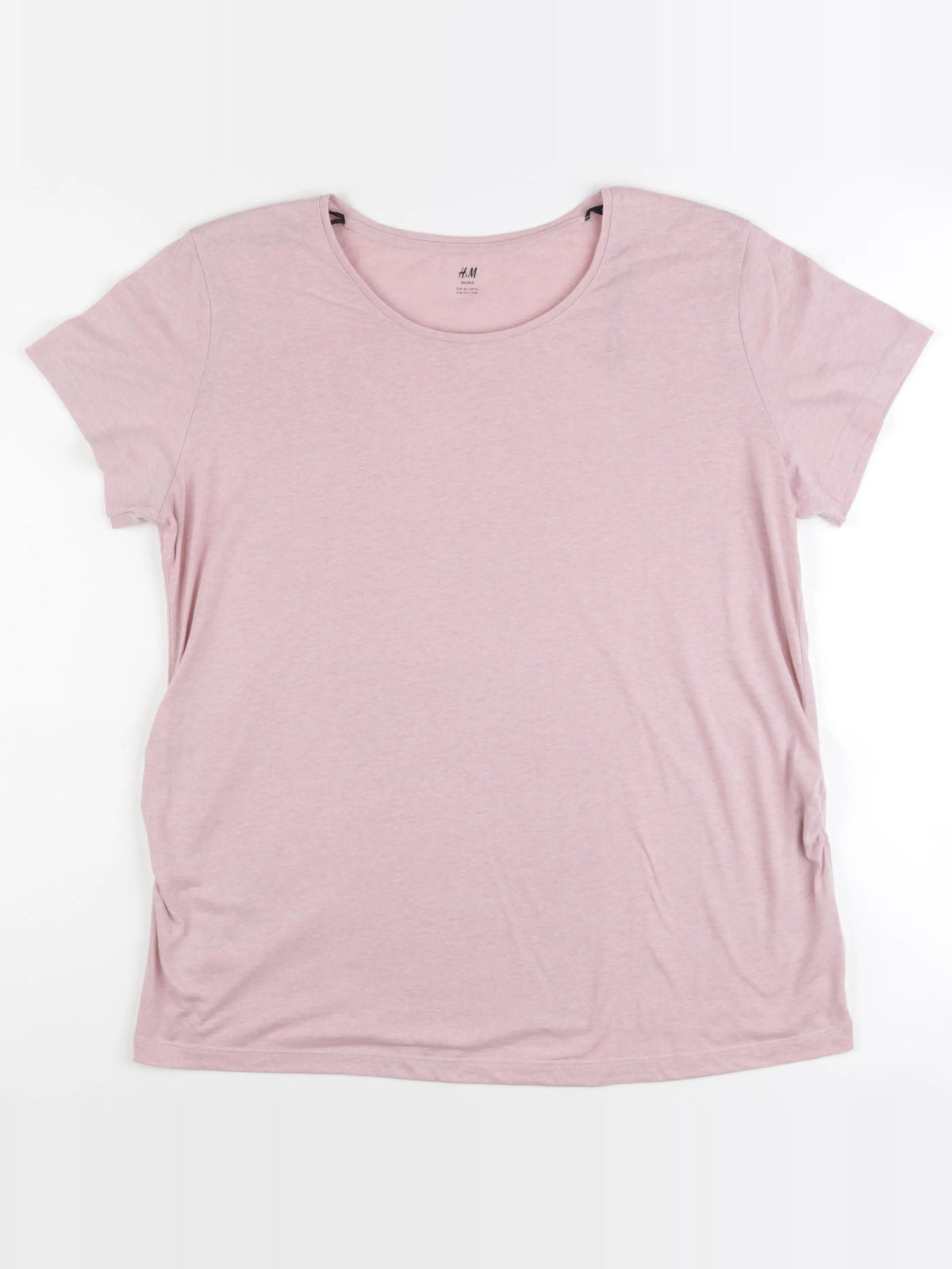 H&M - tee-shirt grossesse rose - xl