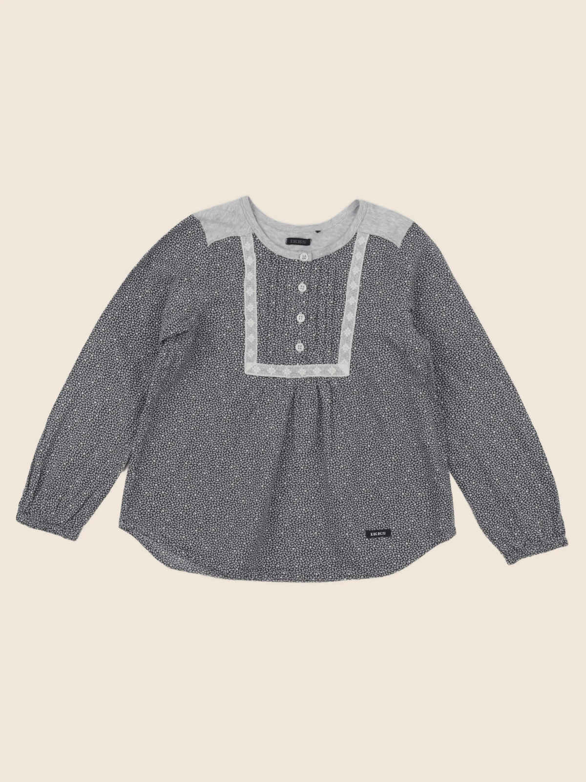 IKKS - blouse bleu - 6 ans