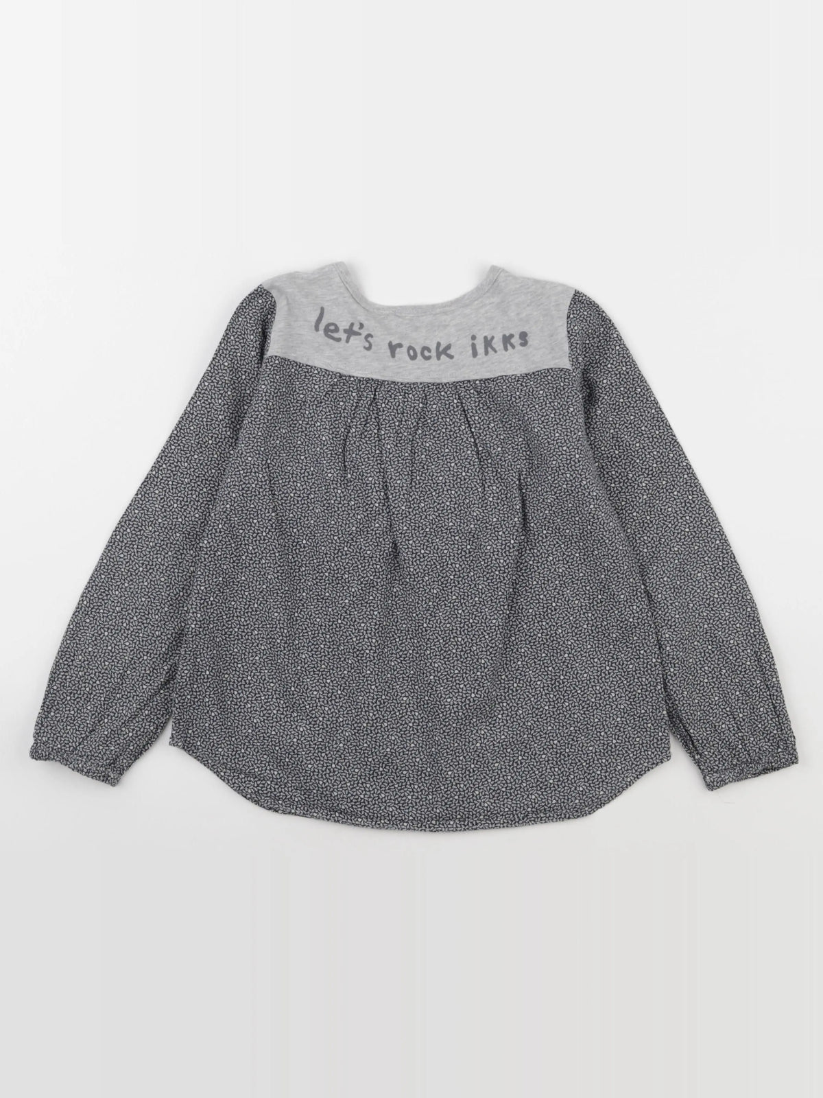 IKKS - blouse bleu - 6 ans