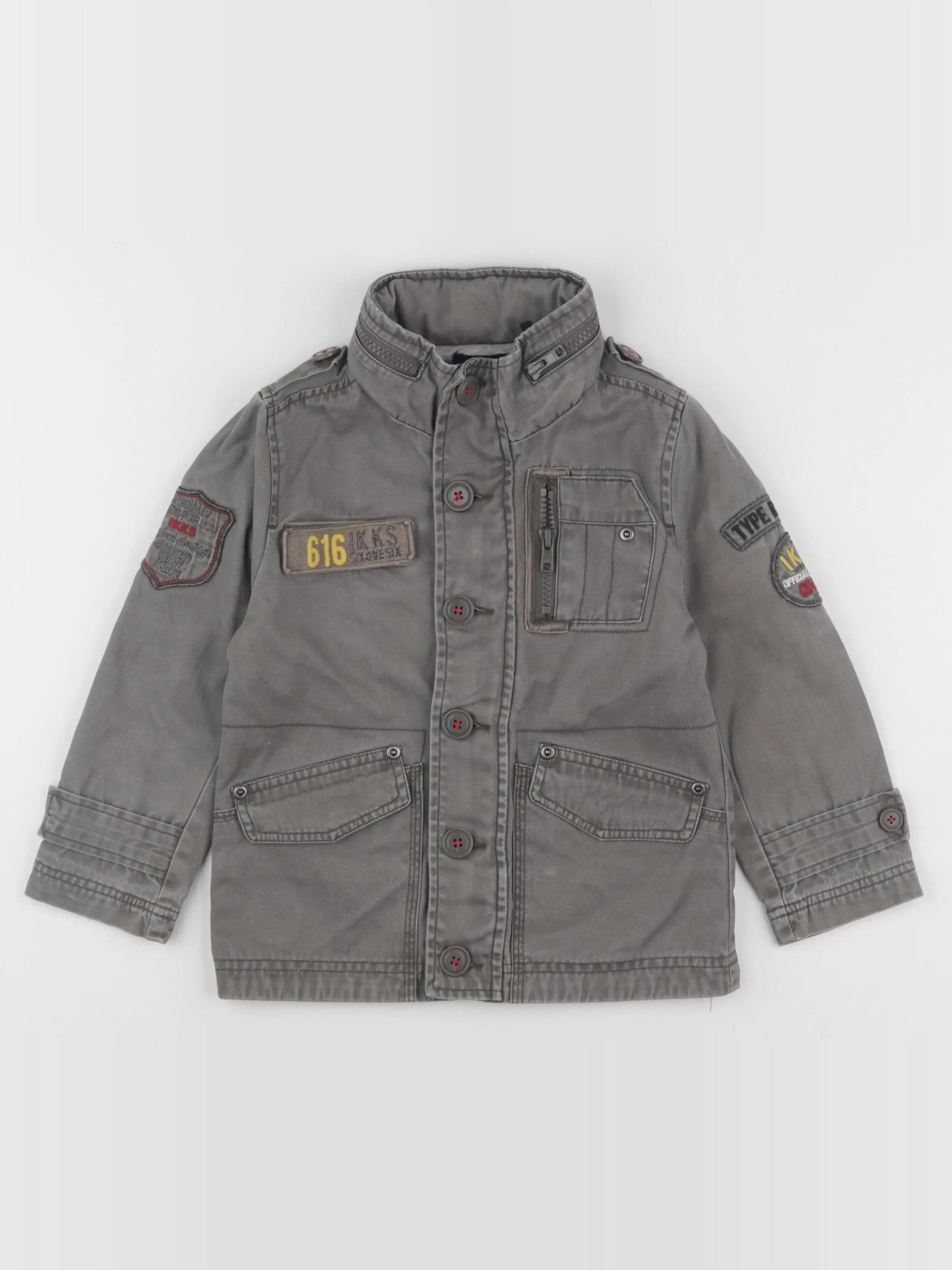 IKKS - veste vert - 4 ans