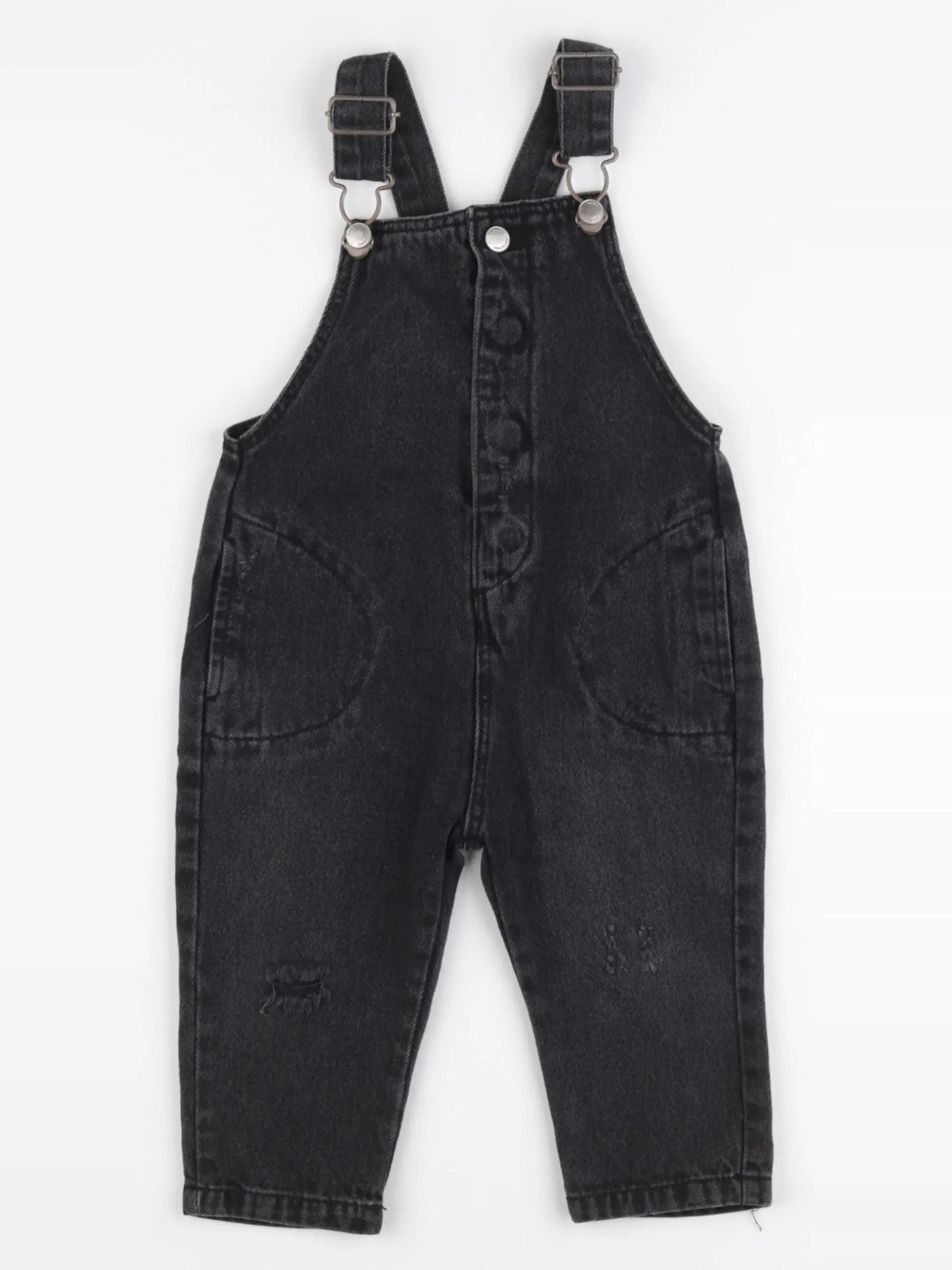 Zara - salopette noir - 9/12 mois