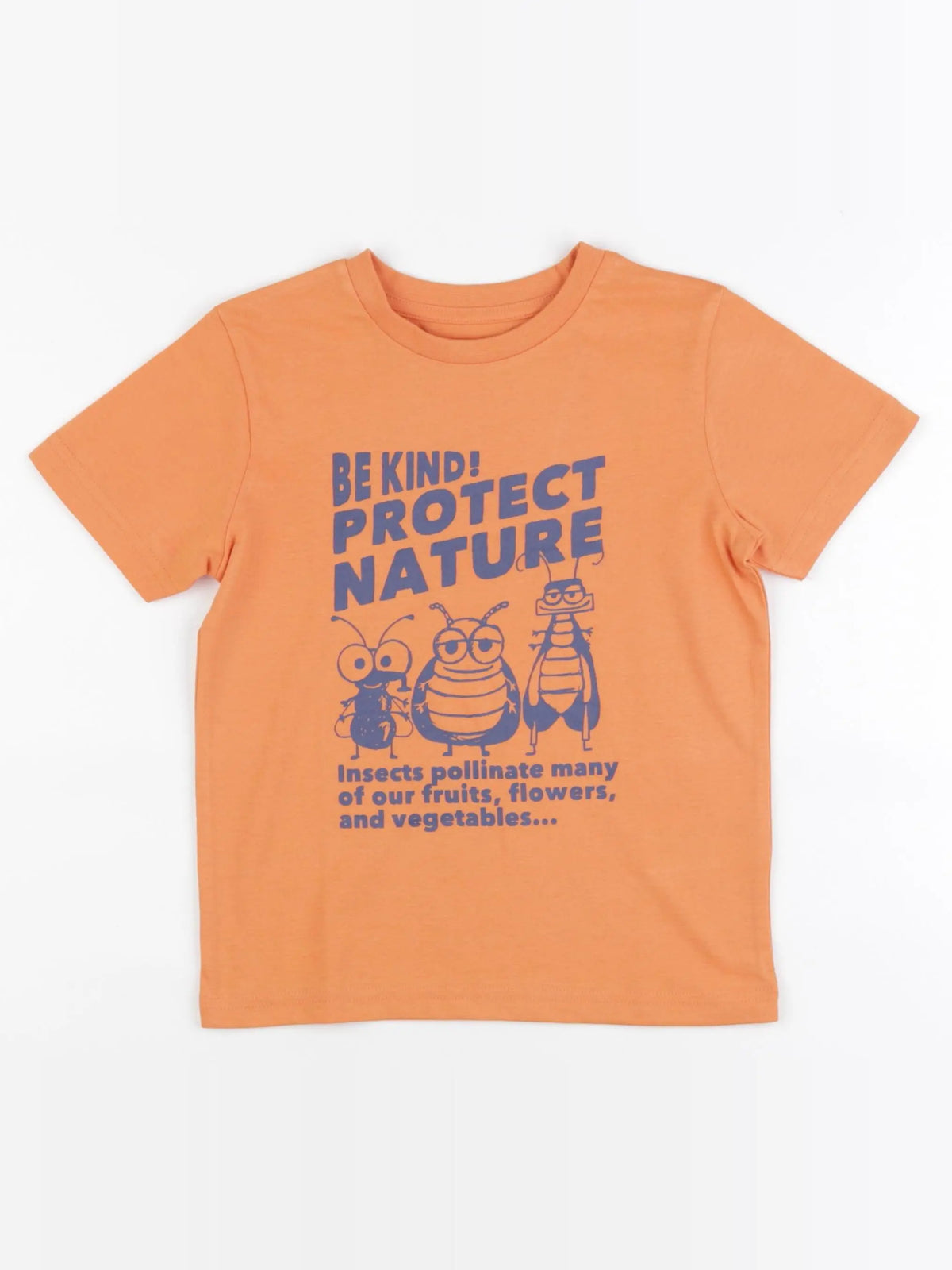 Vertbaudet - tee-shirt orange - 6 ans