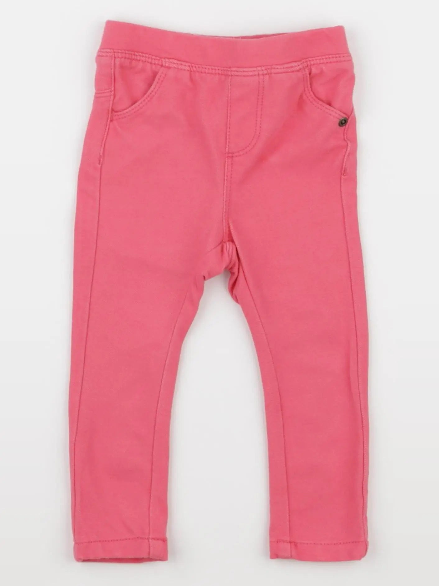 Vertbaudet - jegging rose - 12 mois