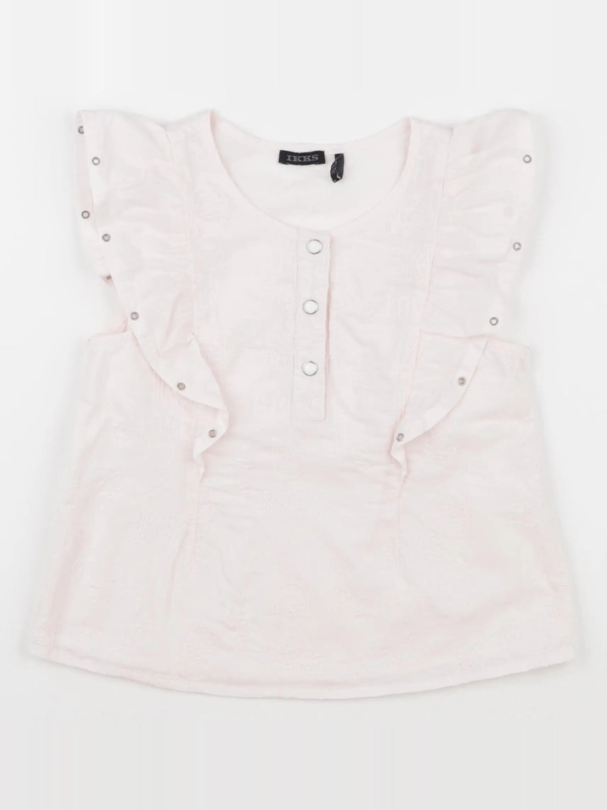 IKKS - blouse blanc - 6 ans
