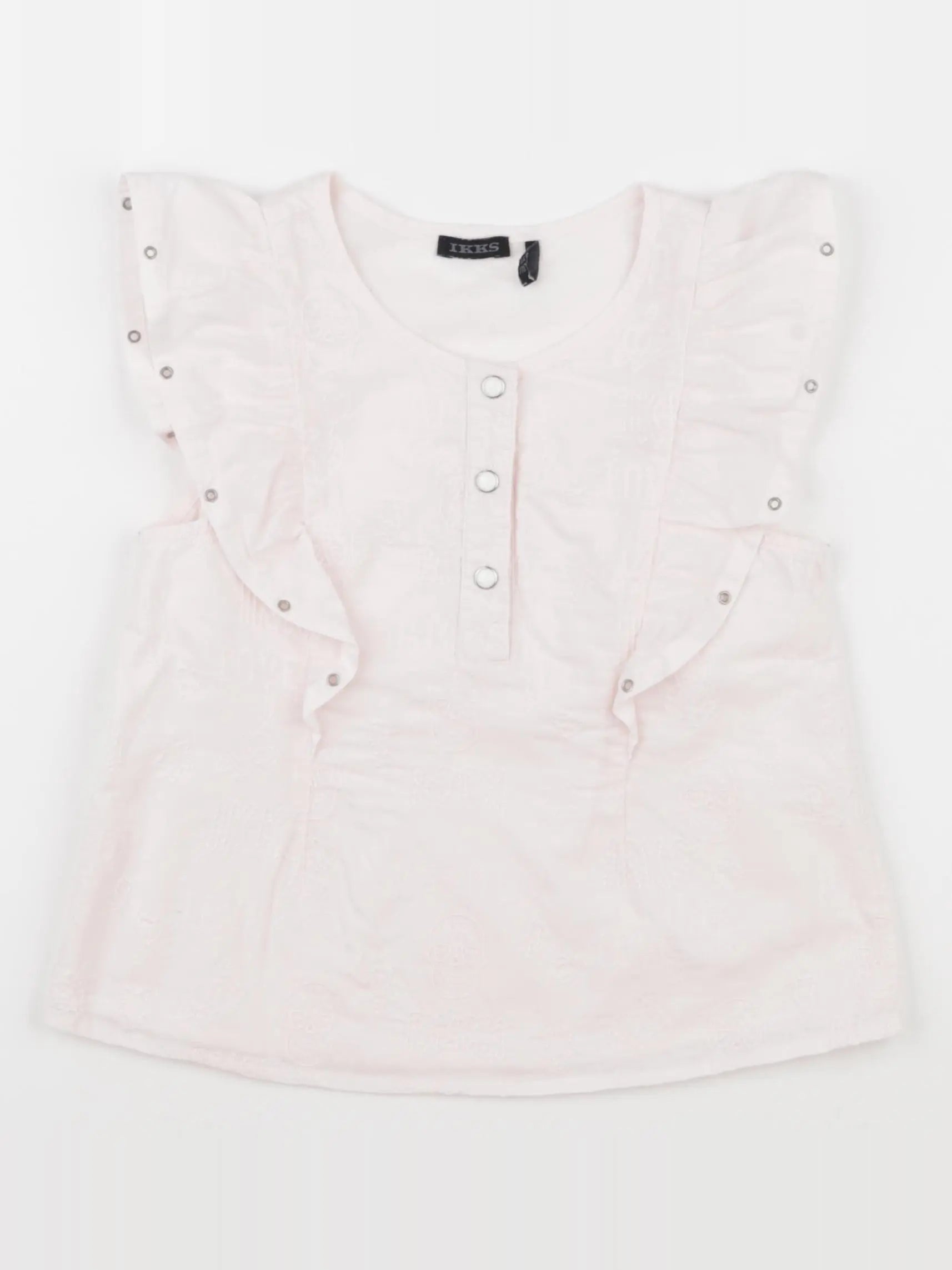 IKKS - blouse blanc - 6 ans