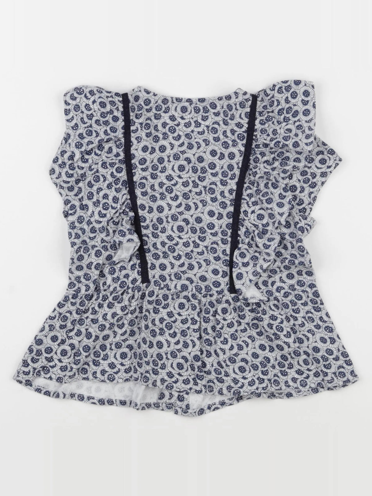 IKKS - blouse bleu - 6 ans