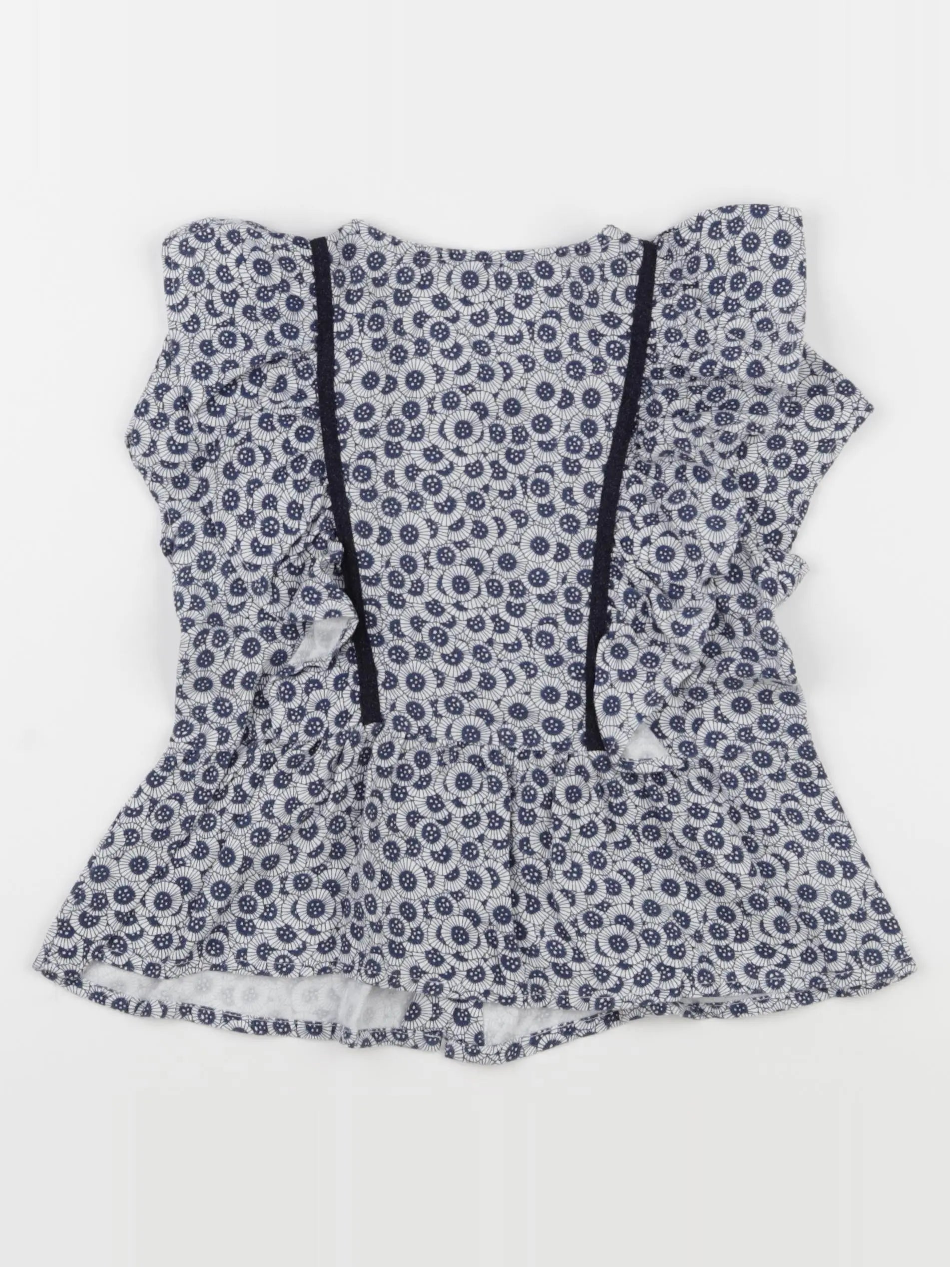 IKKS - blouse bleu - 6 ans