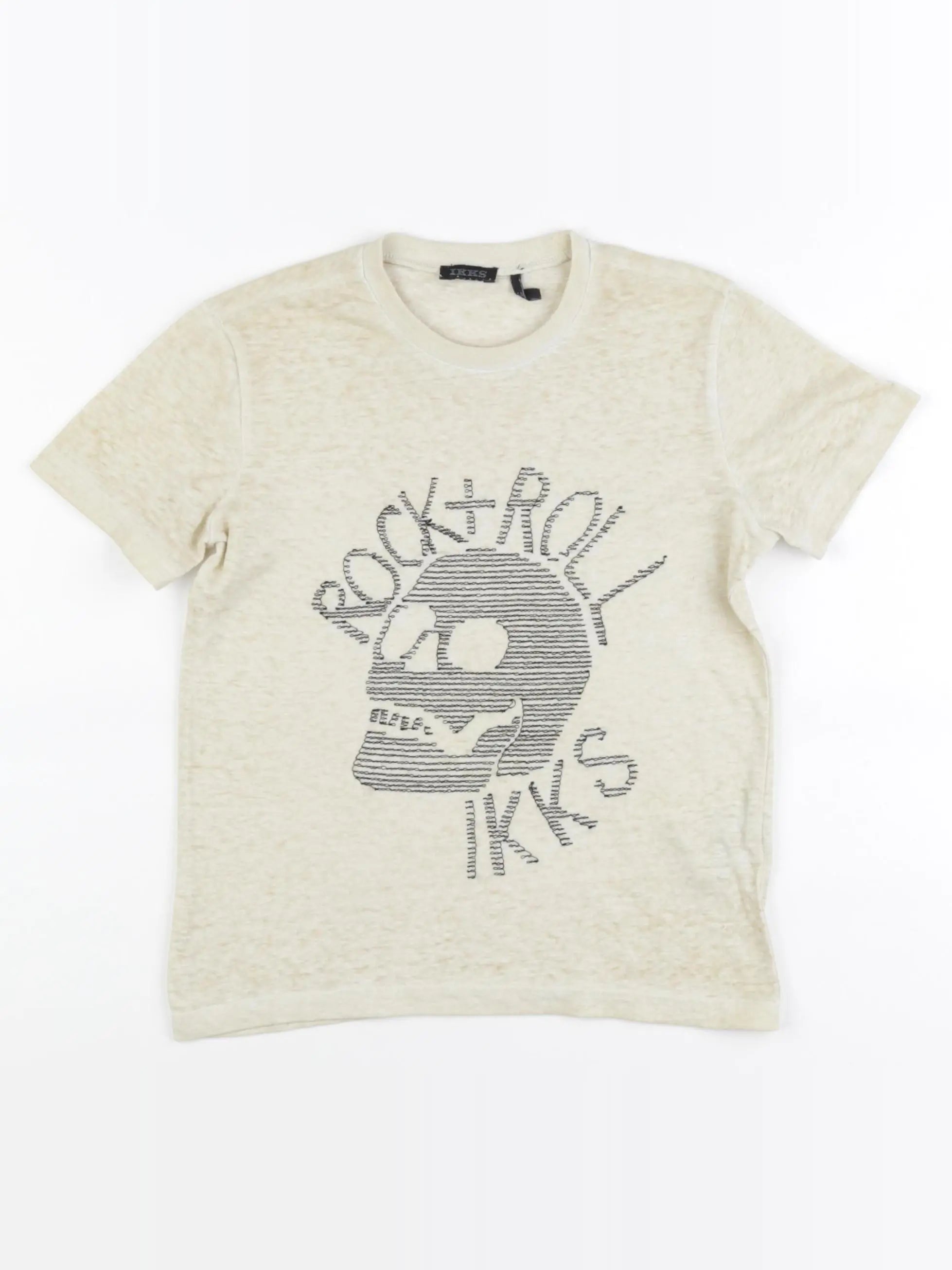 IKKS - tee-shirt jaune - 5 ans